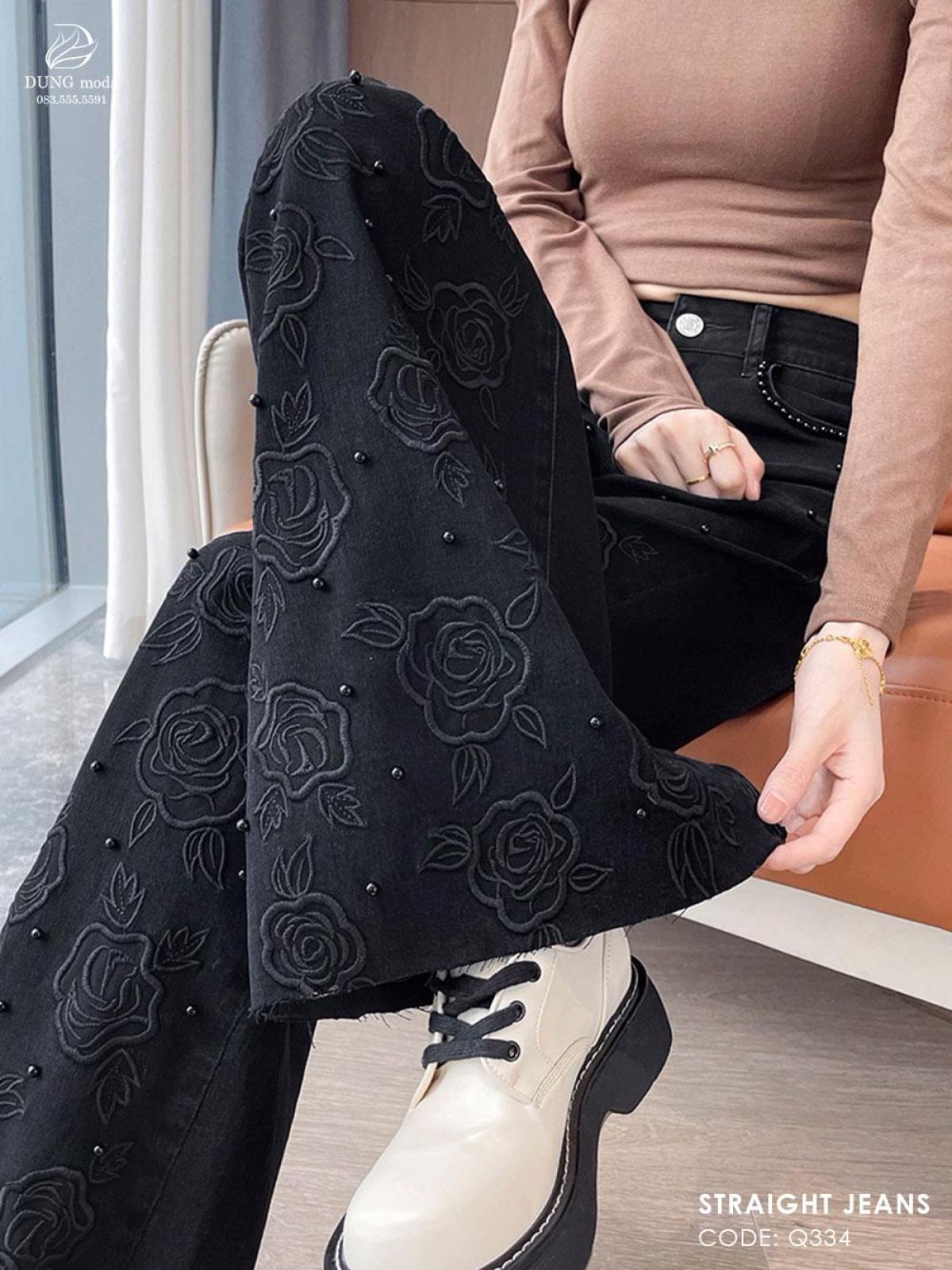 Quần Jean Suông DungModa Q334-2560, ảnh 8