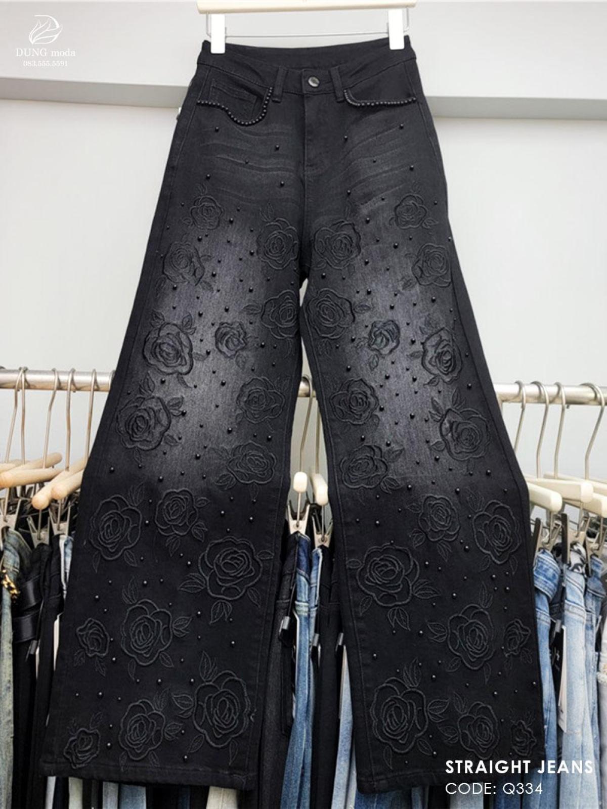Quần Jean Suông DungModa Q334-2560, ảnh 11