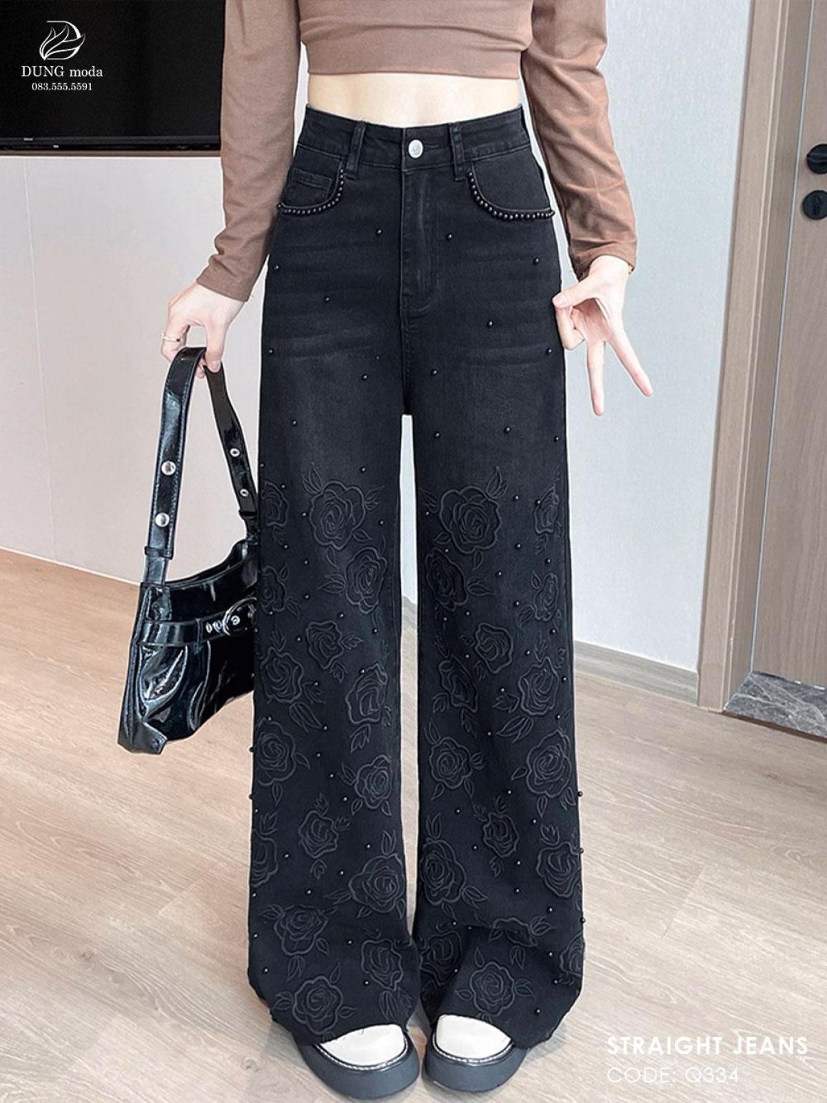 Quần Jean Suông DungModa Q334-2560, ảnh 7