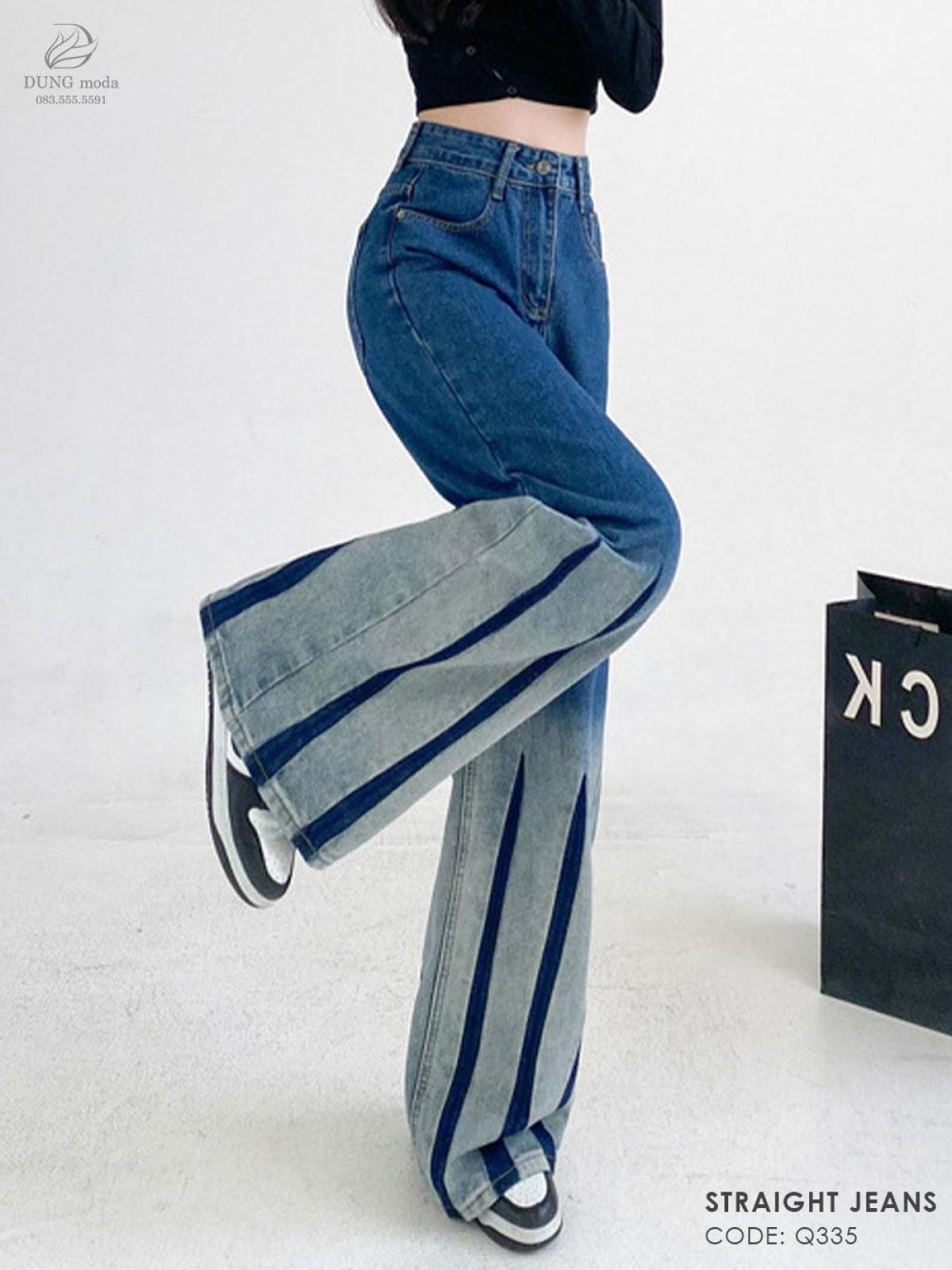 Quần Jean Suông DungModa Q335-8557, ảnh 2