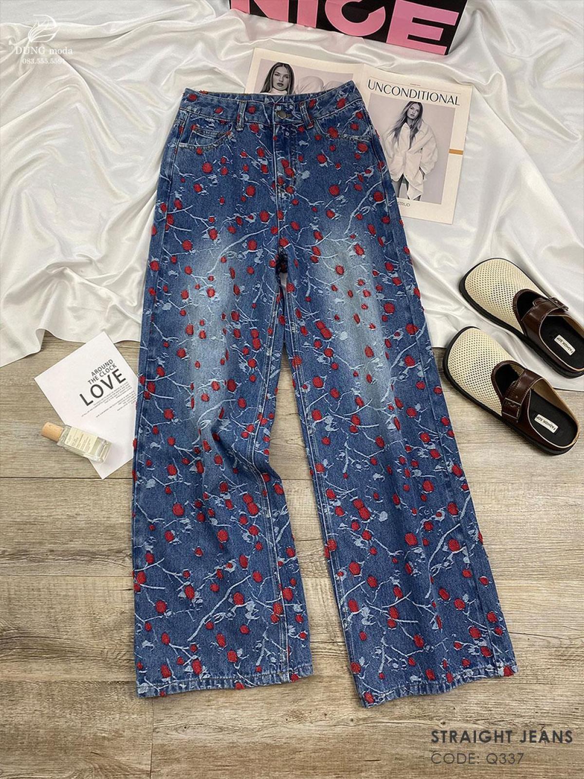 Quần Jean Suông DungModa Q337-25993, ảnh 9