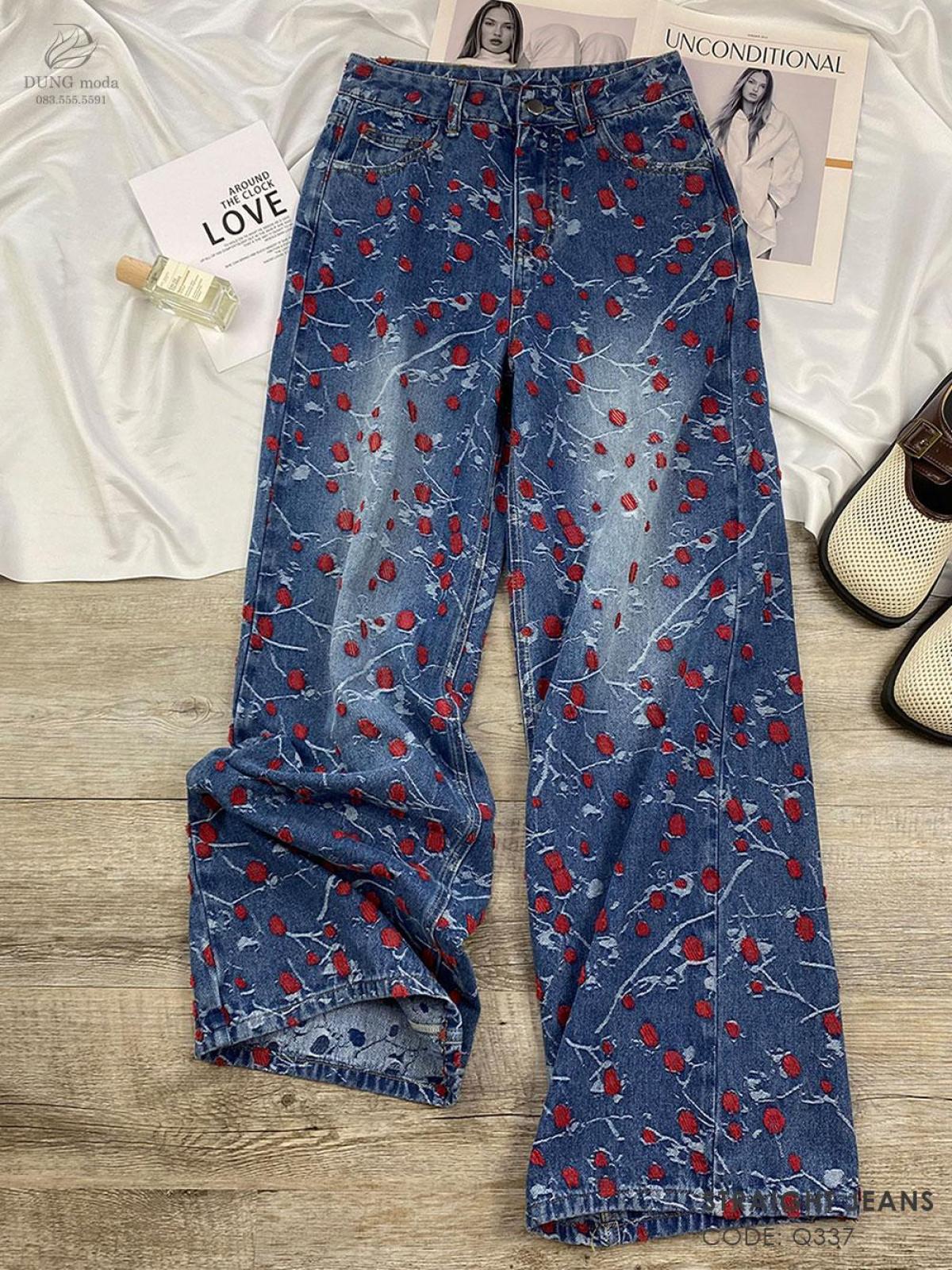 Quần Jean Suông DungModa Q337-25993, ảnh 10