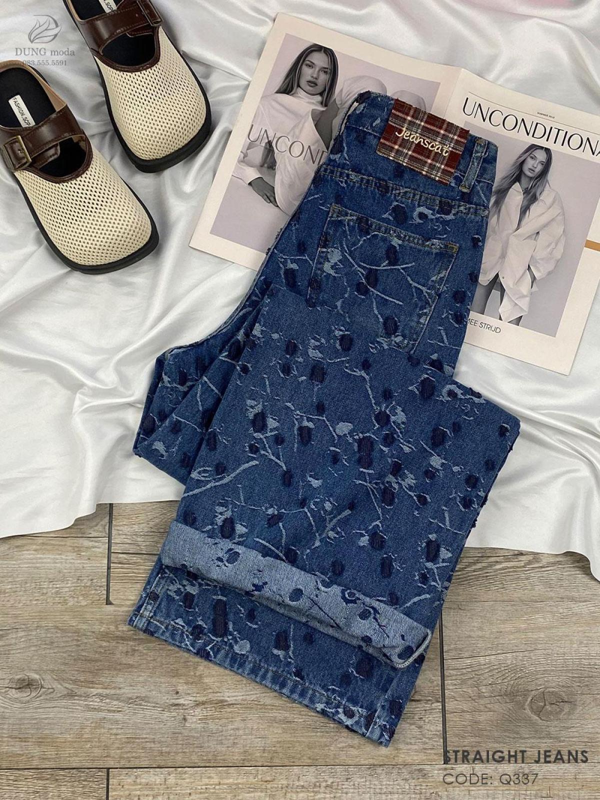 Quần Jean Suông DungModa Q337-25993, ảnh 11