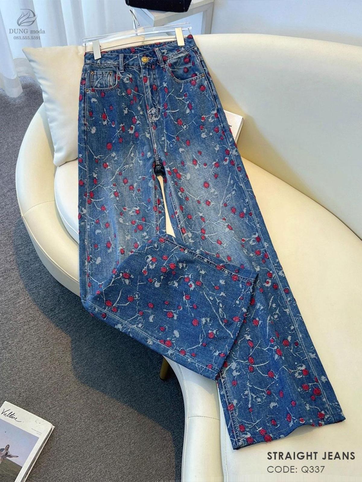 Quần Jean Suông DungModa Q337-25993, ảnh 12