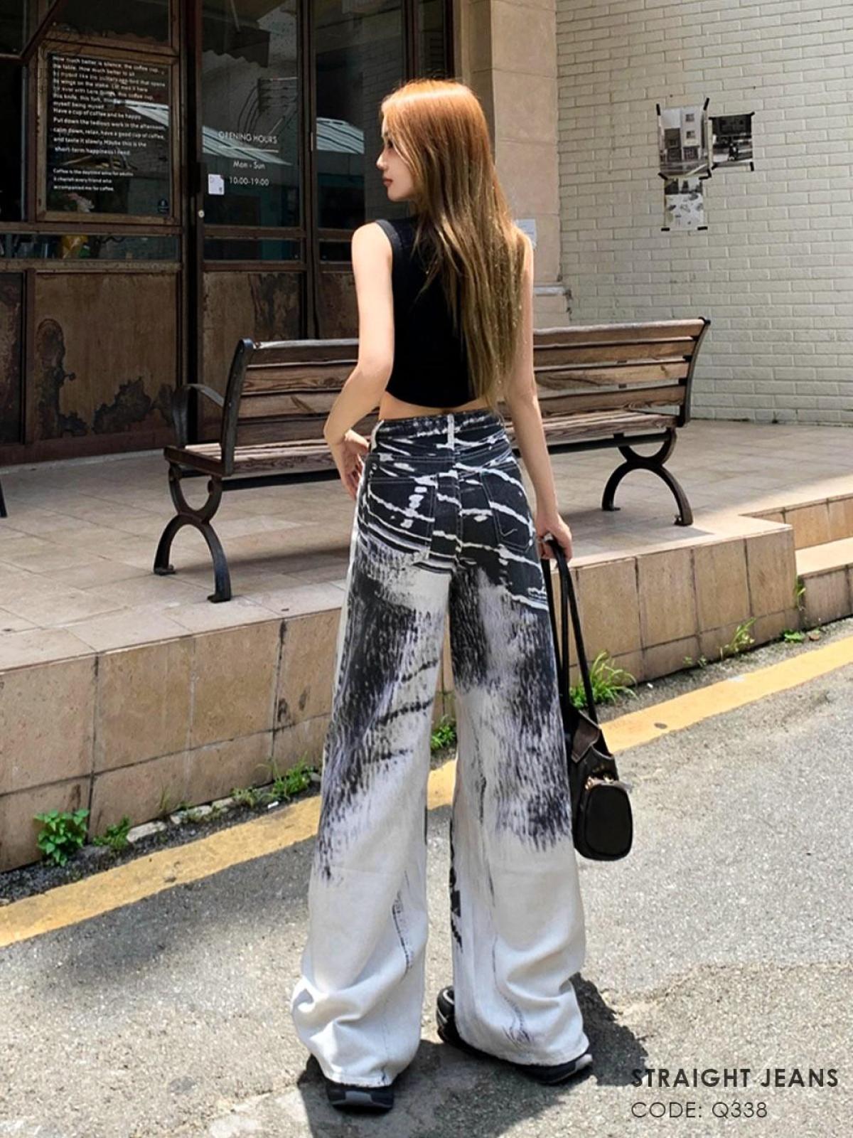 Quần Jean Suông DungModa Q338, ảnh 7