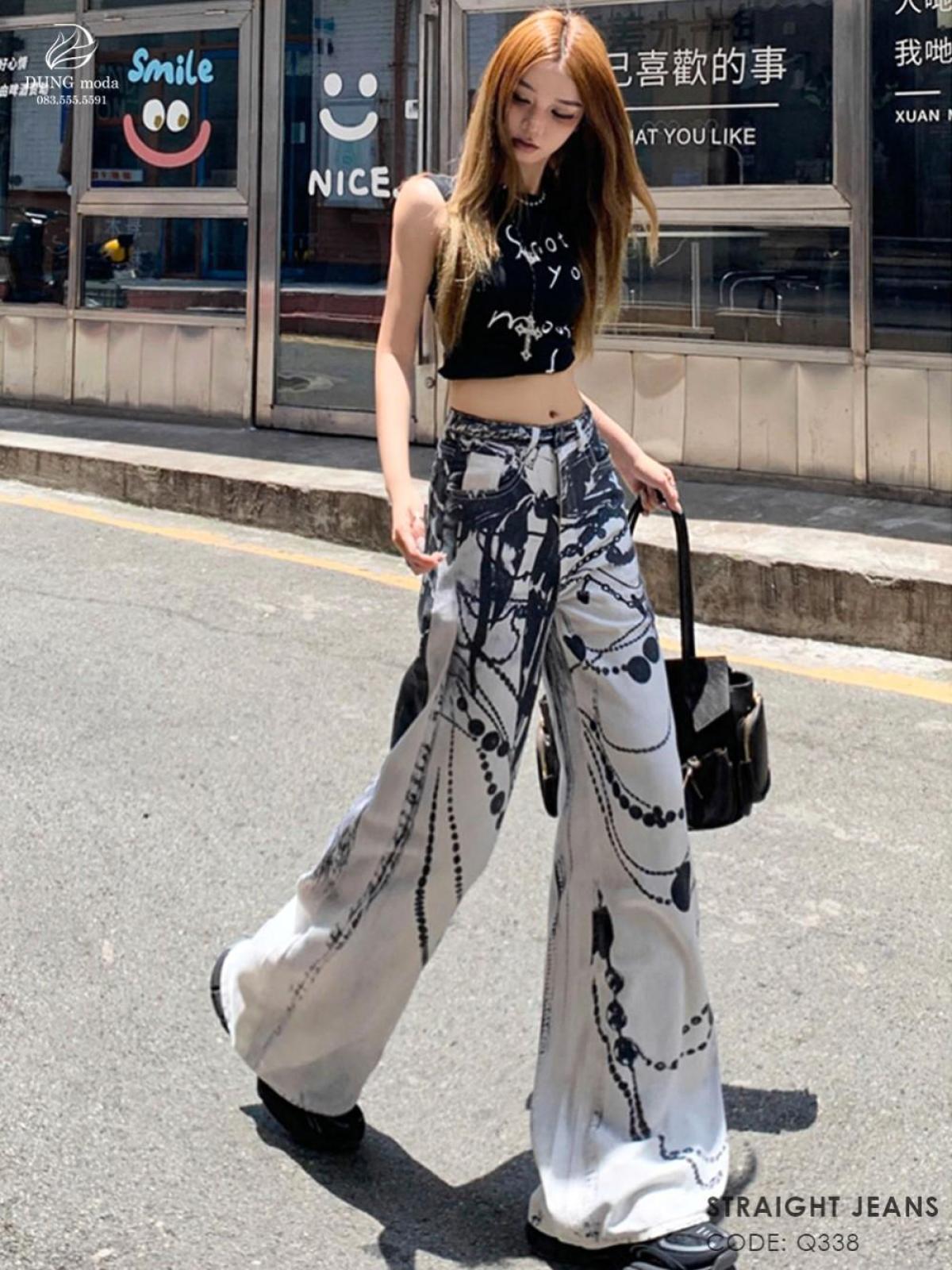 Quần Jean Suông DungModa Q338, ảnh 11
