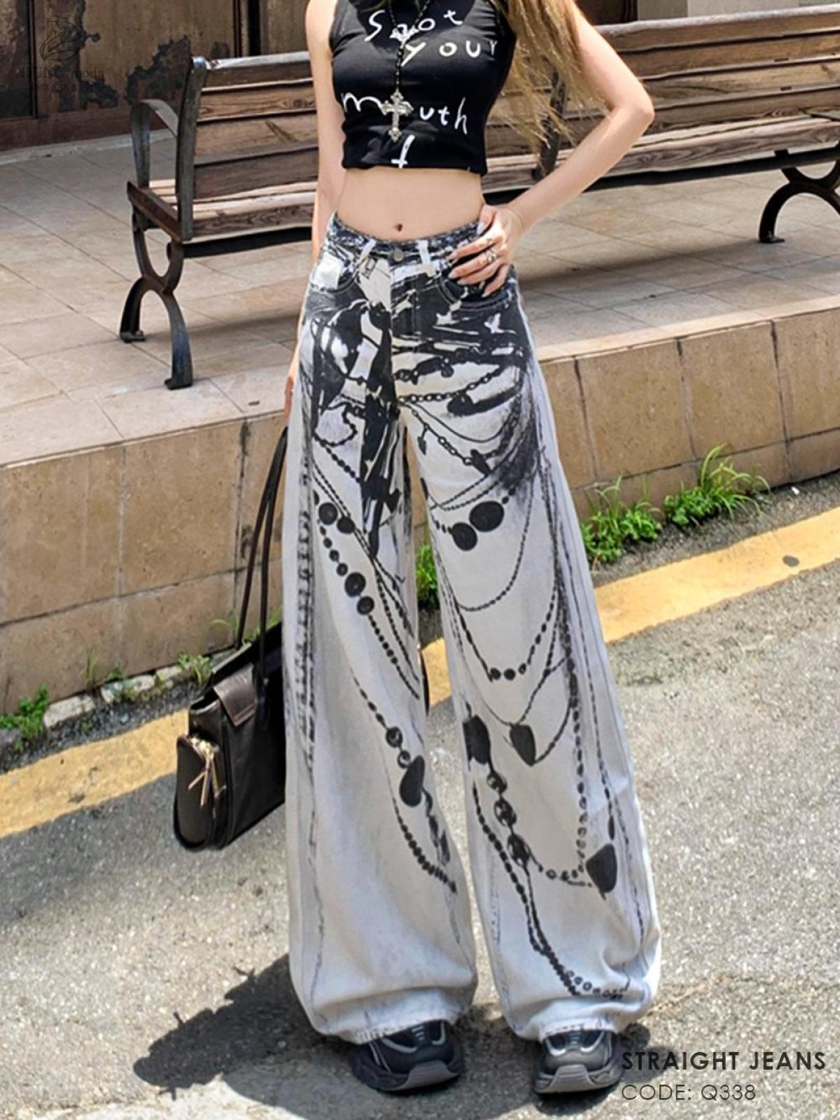Quần Jean Suông DungModa Q338, ảnh 8