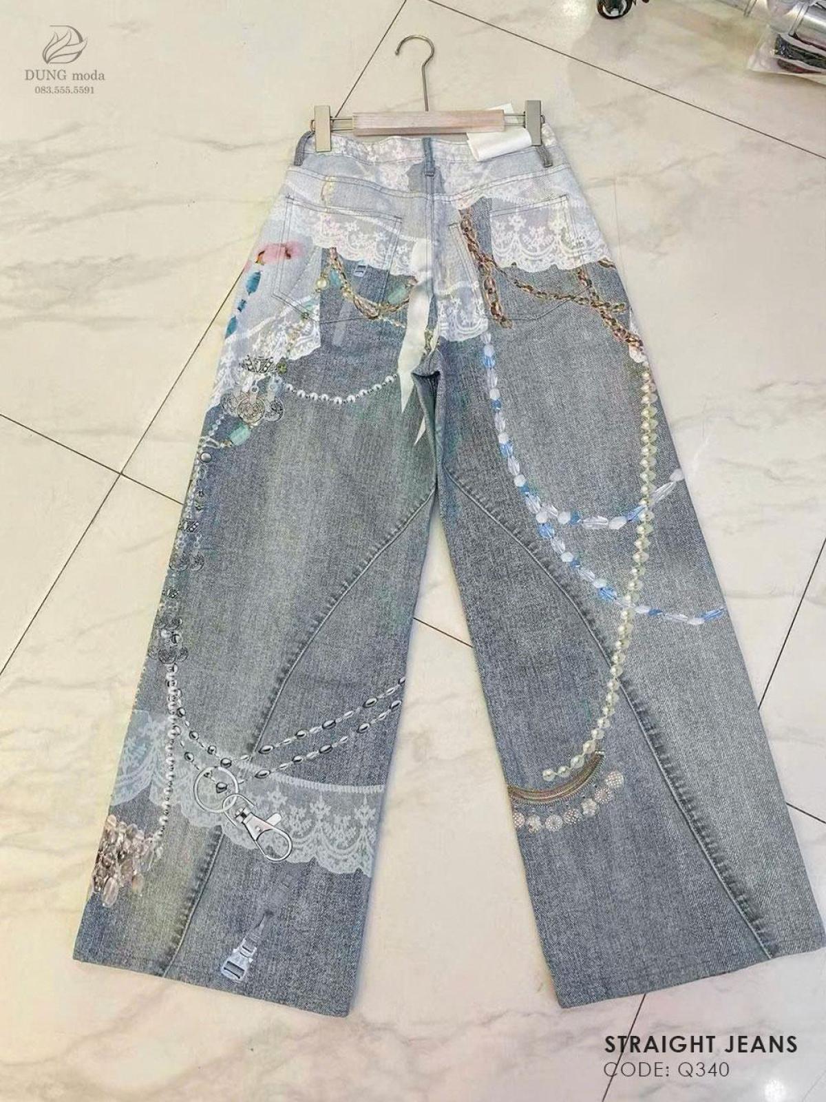 Quần Jean Suông DungModa Q340, ảnh 10