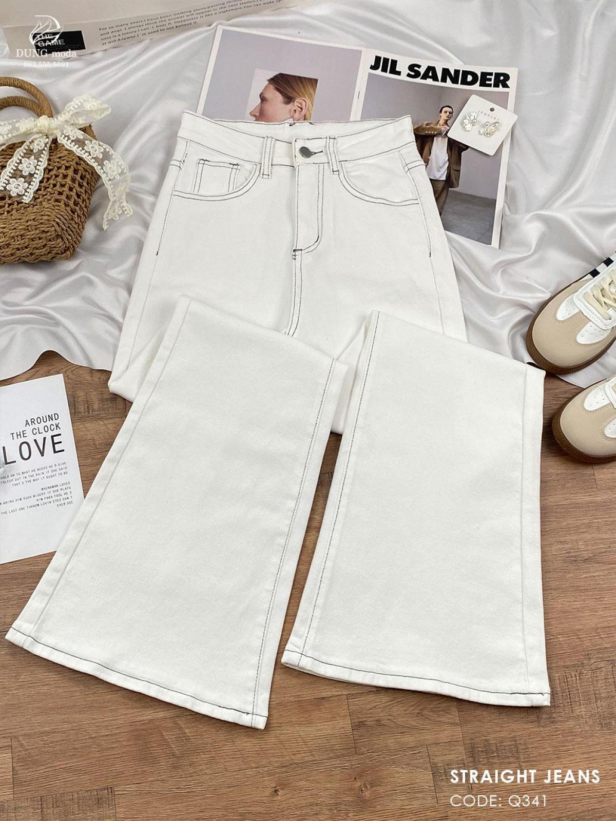 Quần Jean Suông DungModa Q341-1567, ảnh 3