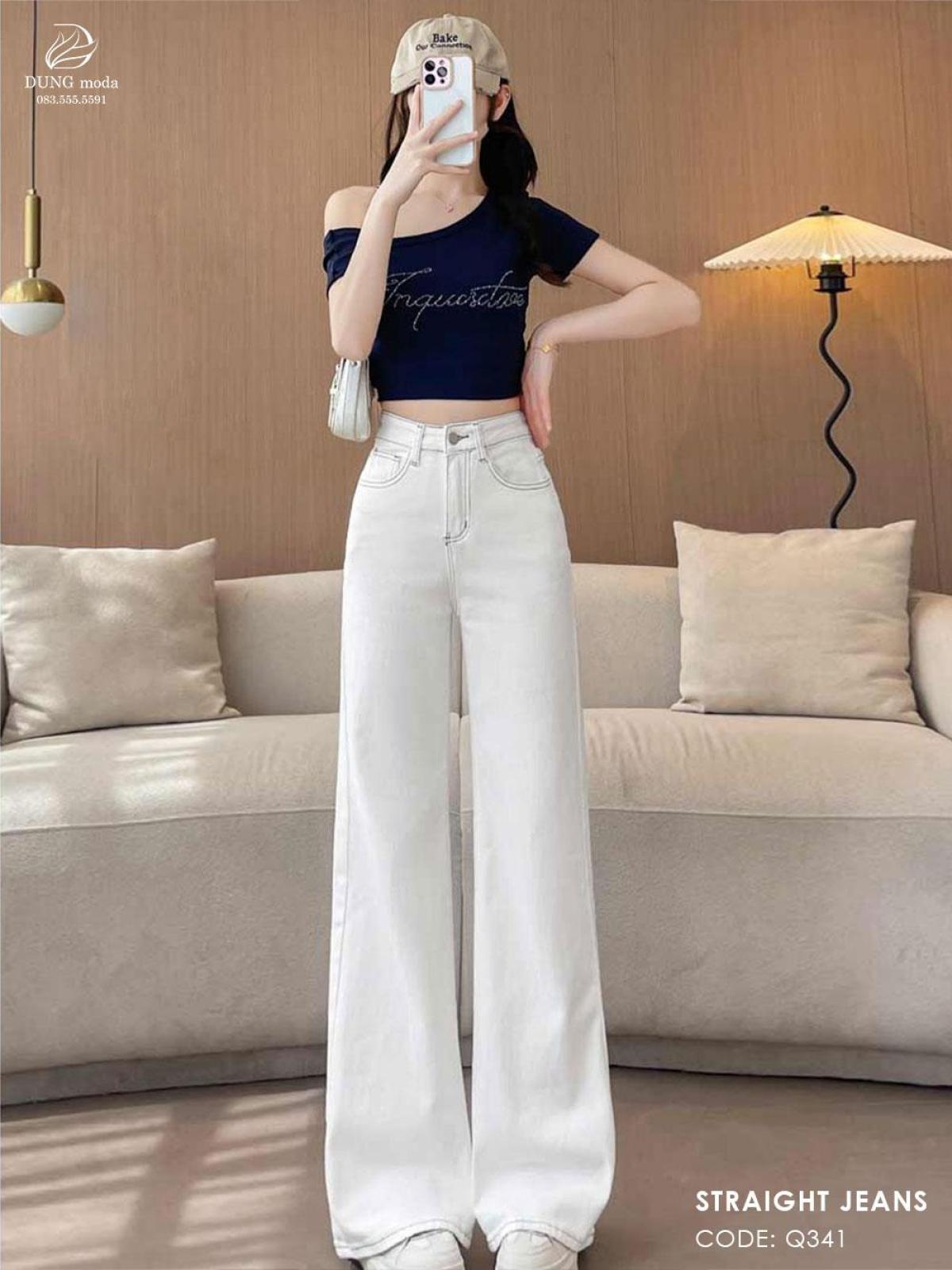 Quần Jean Suông DungModa Q341-1567, ảnh 1