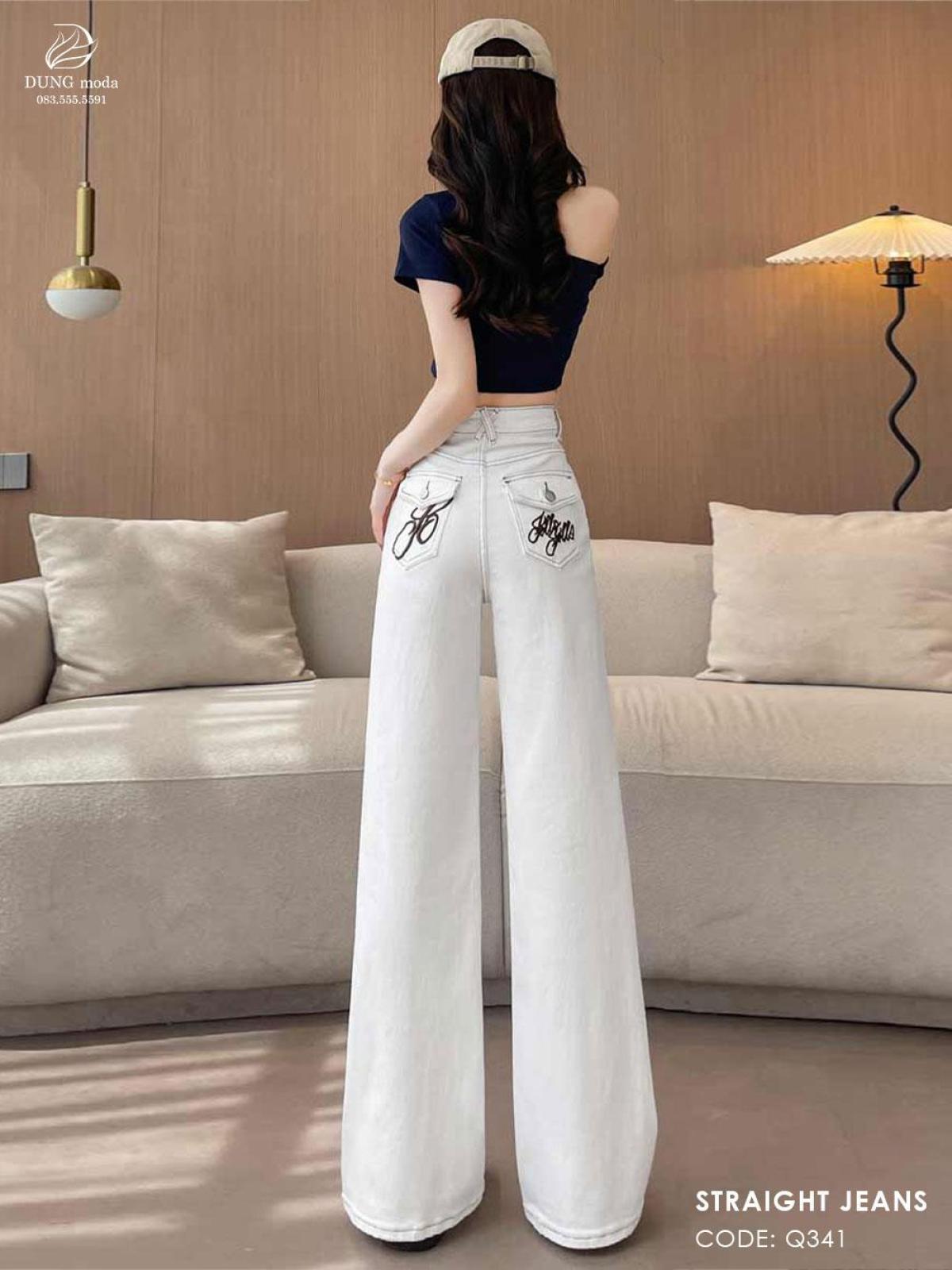 Quần Jean Suông DungModa Q341-1567, ảnh 9