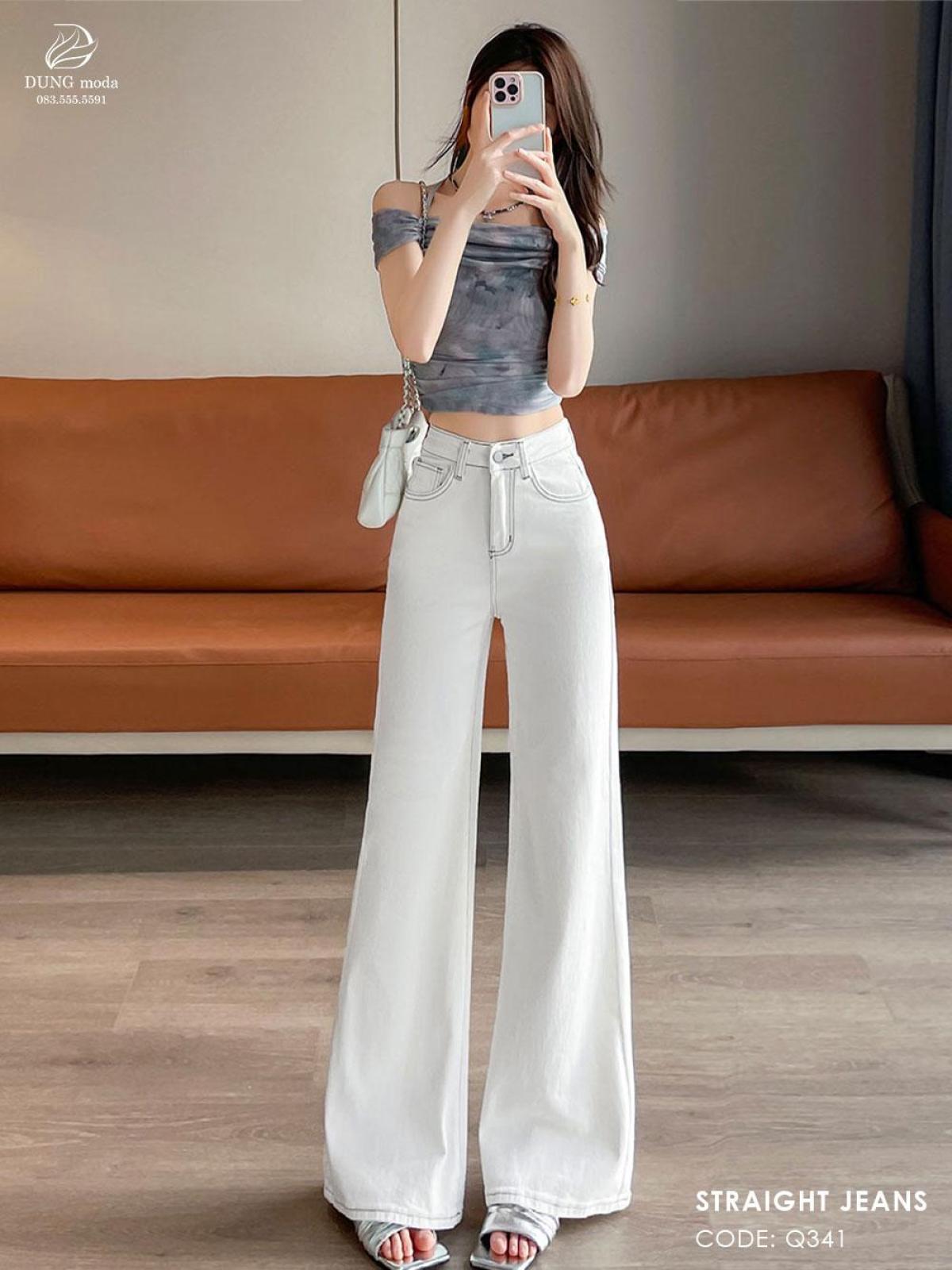 Quần Jean Suông DungModa Q341-1567, ảnh 12