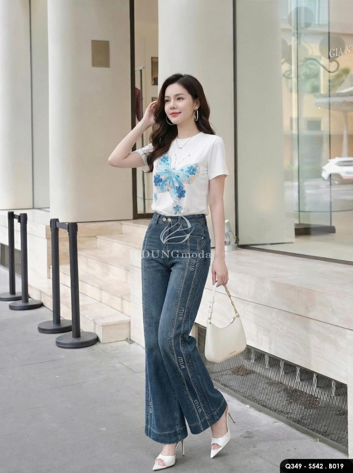 Quần Jean Suông DungModa Q349, ảnh 2