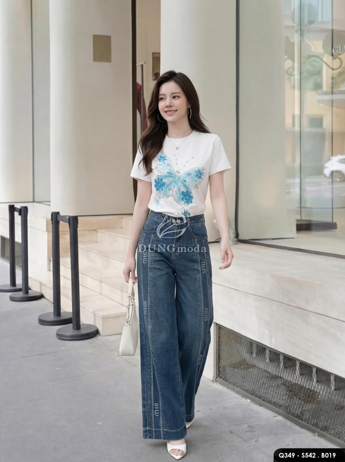 Quần Jean Suông DungModa Q349, ảnh 4