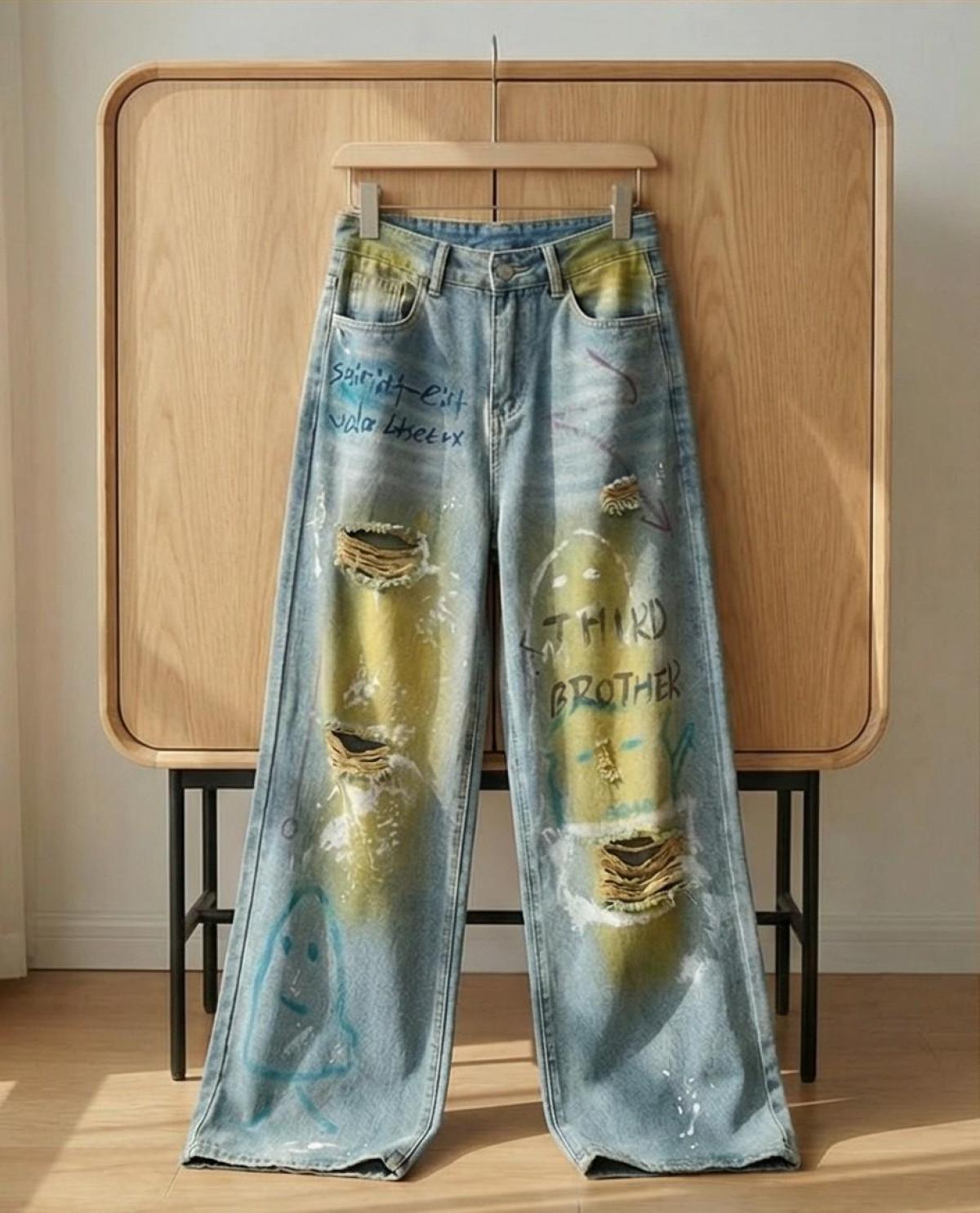 Quần Jean Suông DungModa Q351-2515, ảnh 3