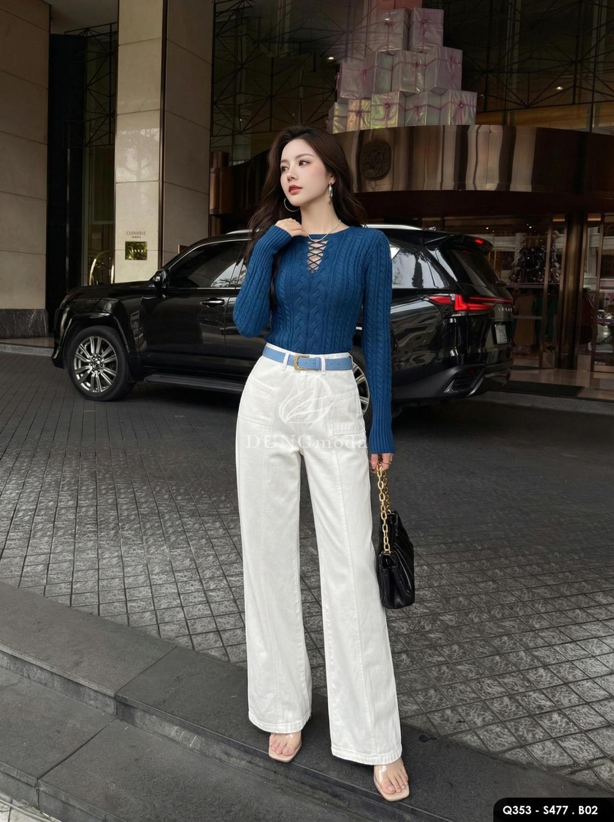Quần Jean Suông DungModa Q353-2210, ảnh 7