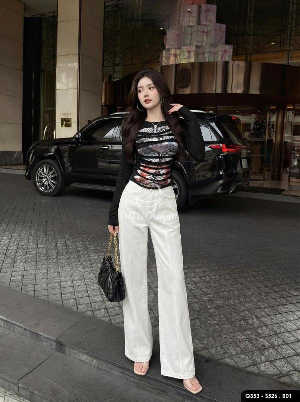 Quần Jean Suông DungModa Q353-2210