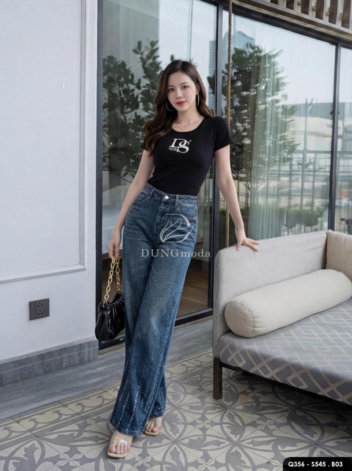 Quần Jean Suông DungModa Q356, ảnh 5