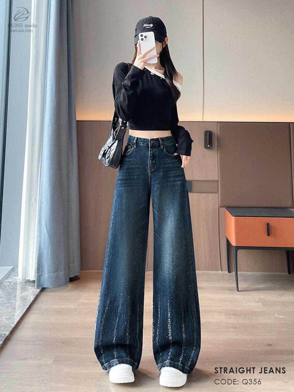 Quần Jean Suông DungModa Q356, ảnh 7