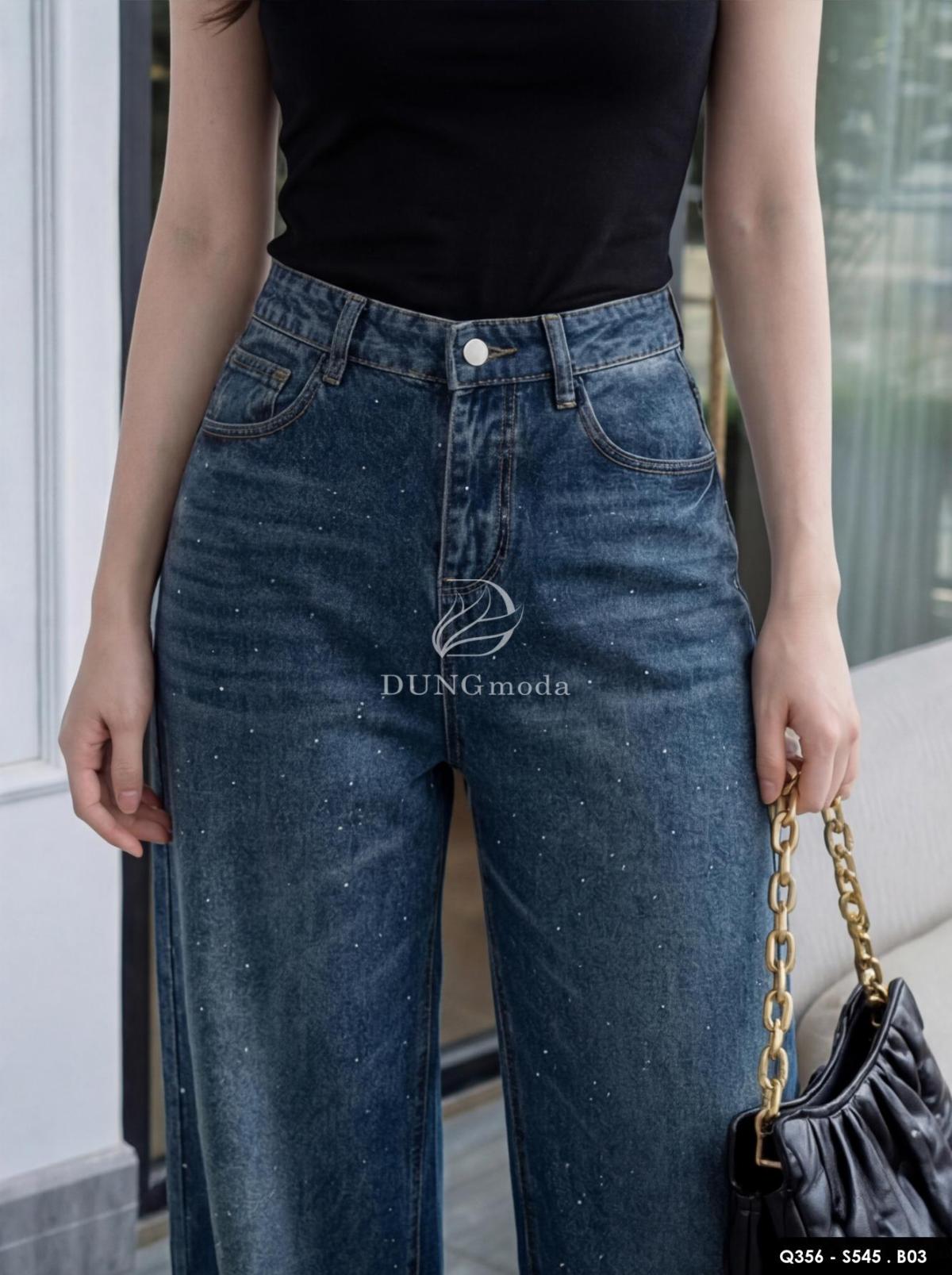 Quần Jean Suông DungModa Q356, ảnh 4