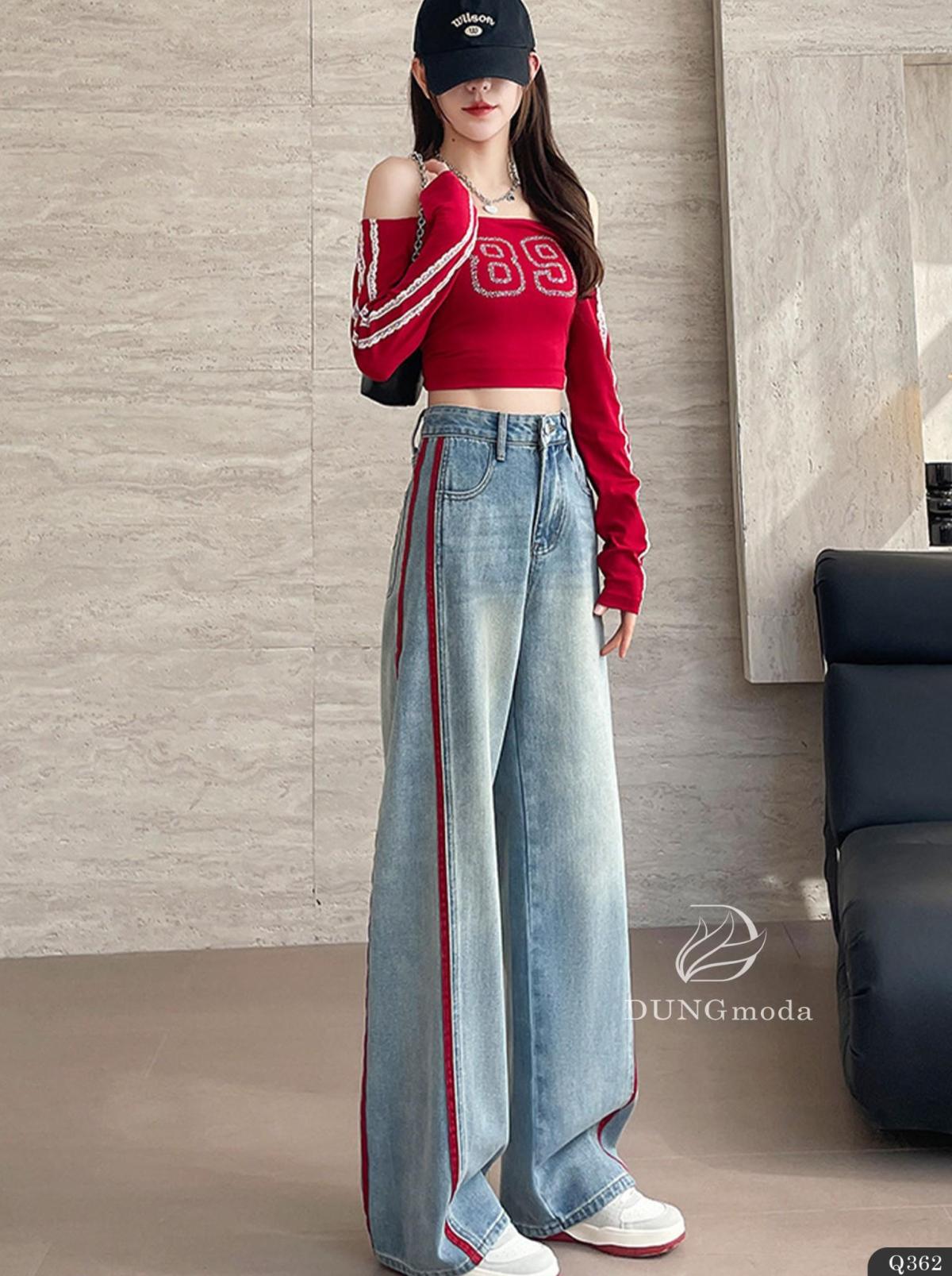 Quần Jean Suông DungModa Q362, ảnh 5