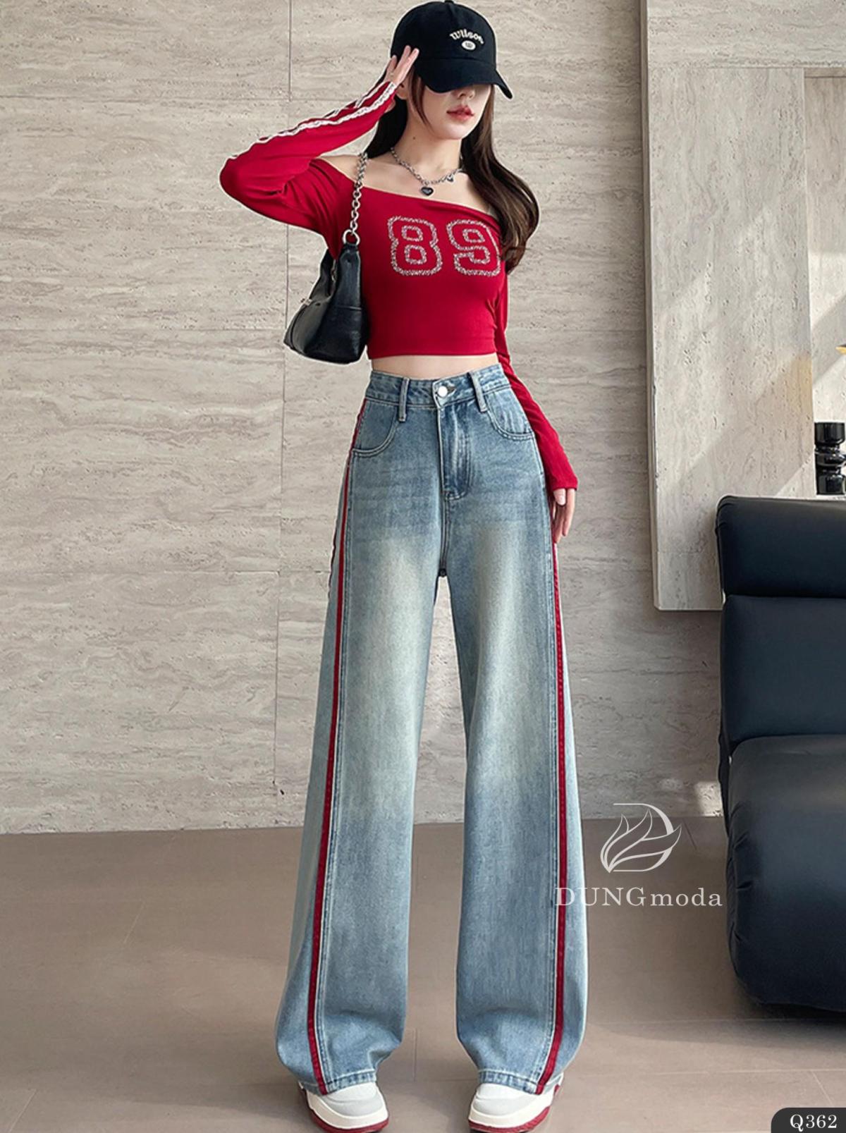 Quần Jean Suông DungModa Q362, ảnh 1