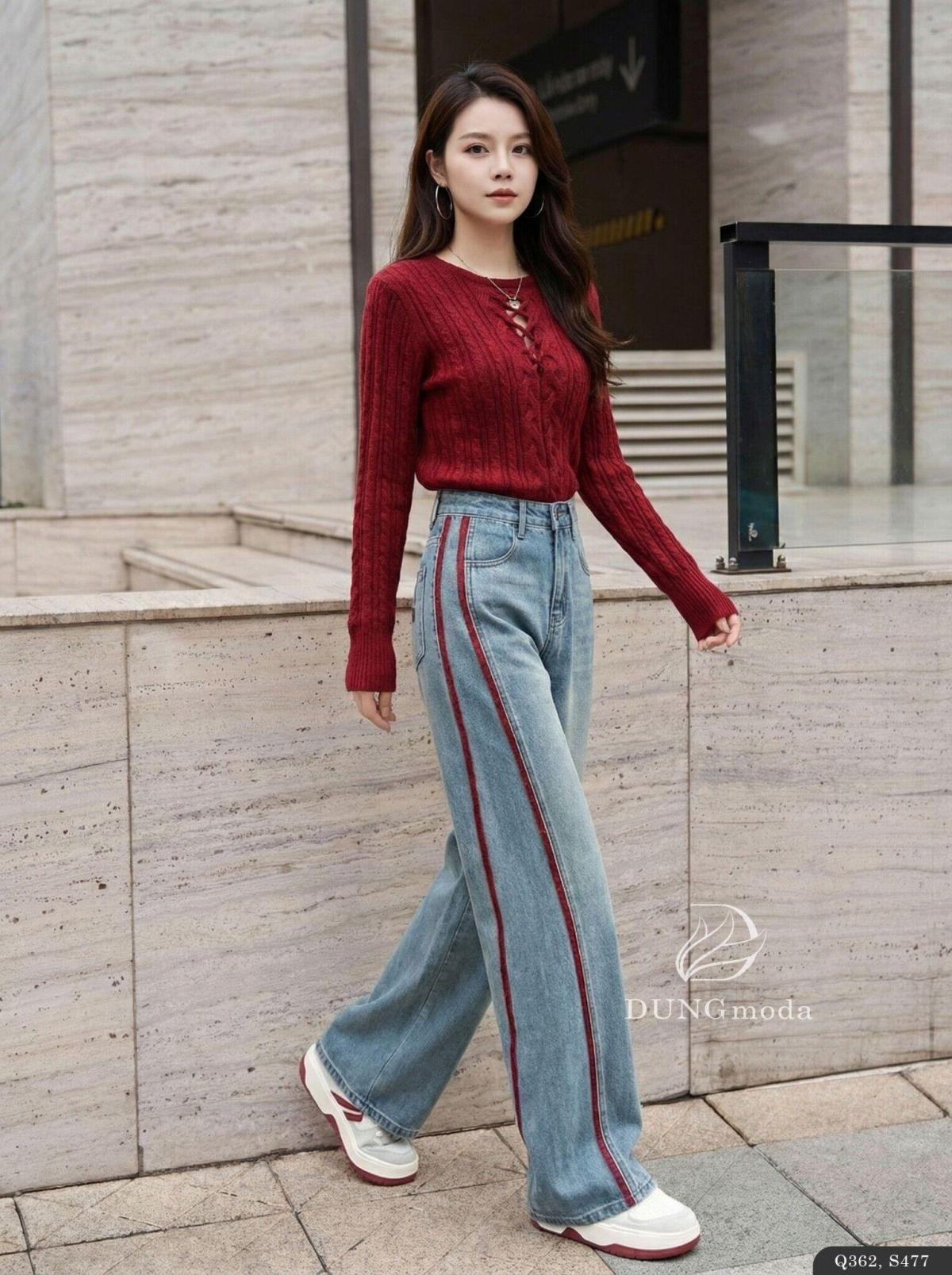 Quần Jean Suông DungModa Q362, ảnh 2