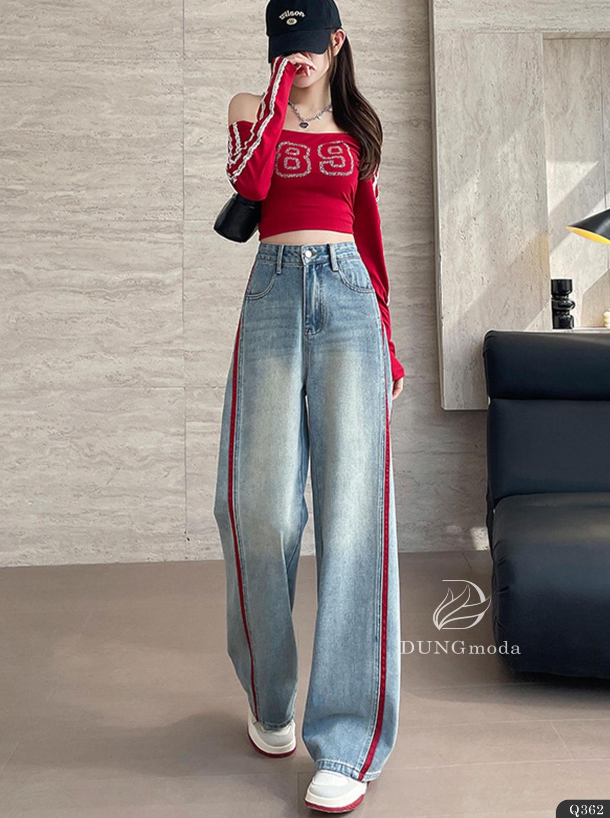 Quần Jean Suông DungModa Q362, ảnh 6