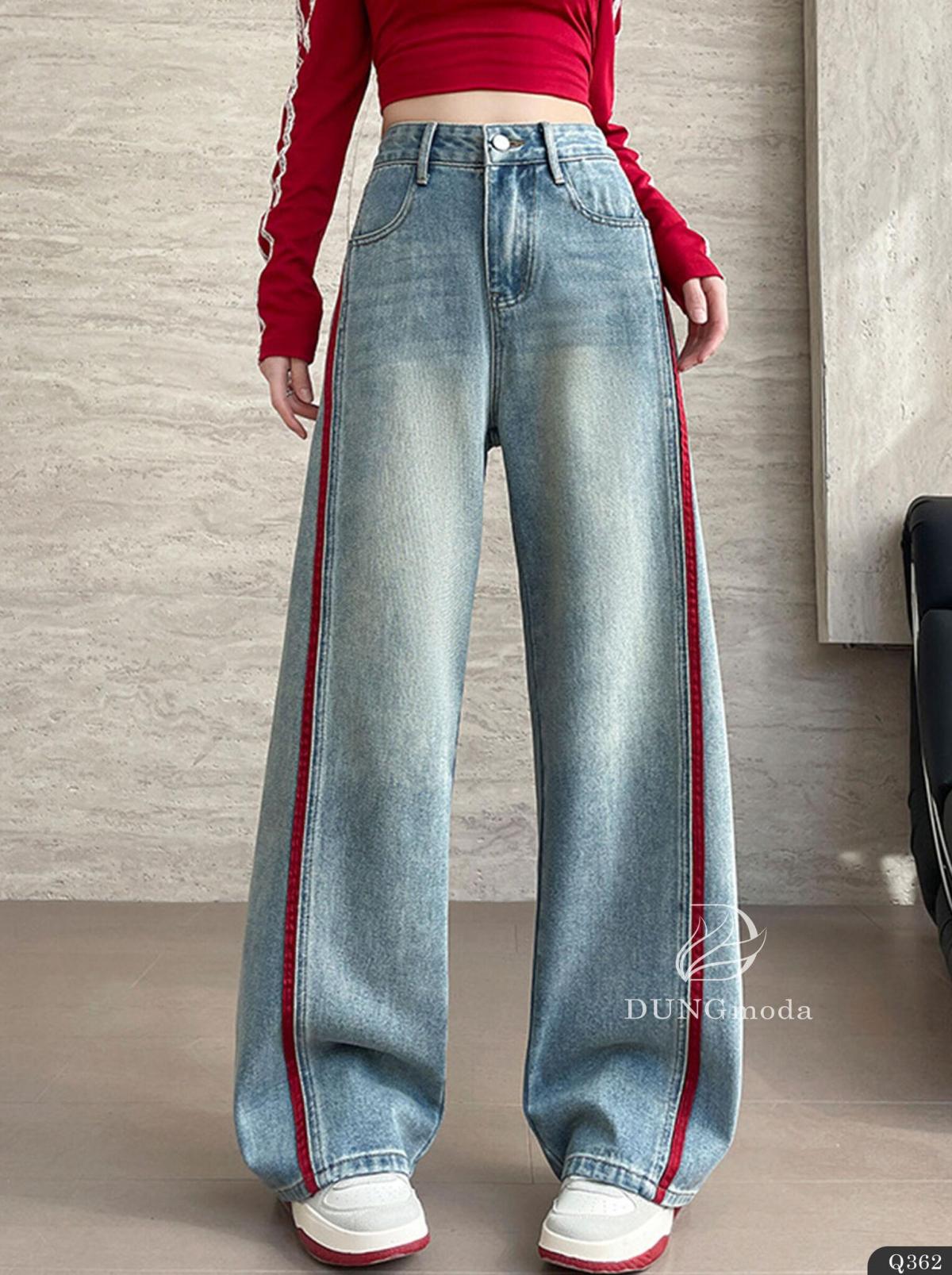 Quần Jean Suông DungModa Q362, ảnh 3