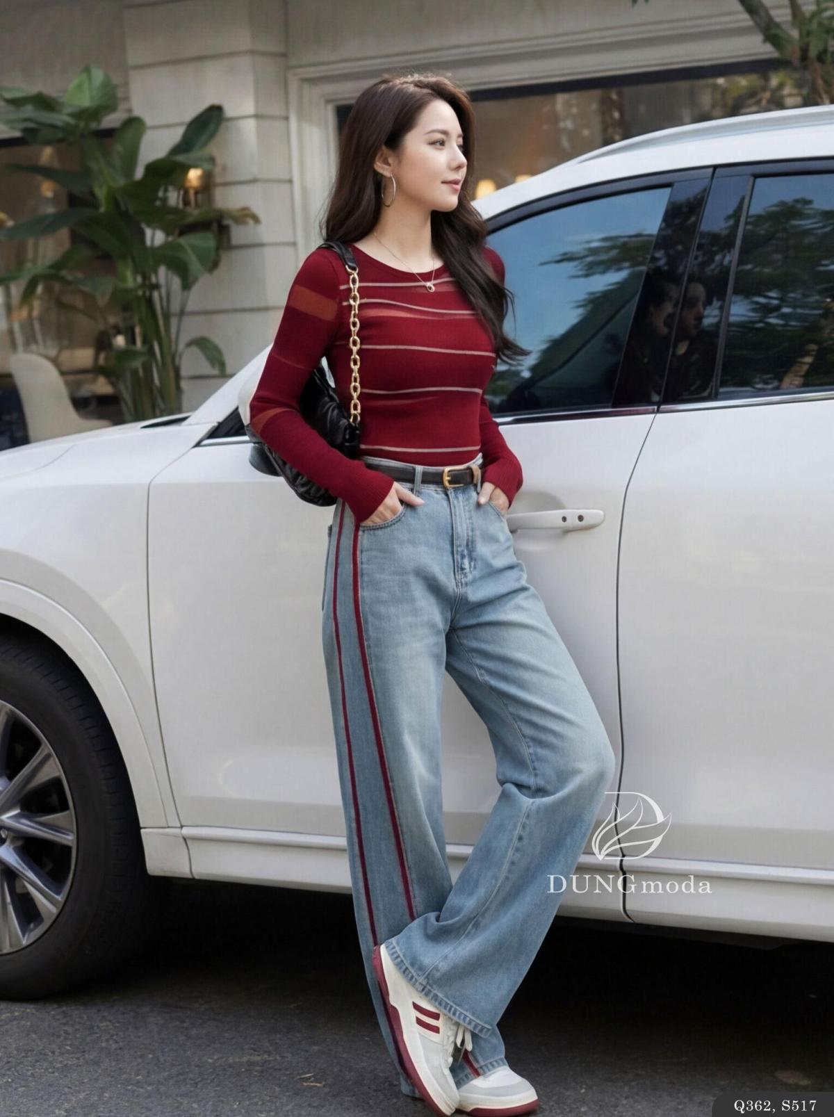 Quần Jean Suông DungModa Q362, ảnh 7