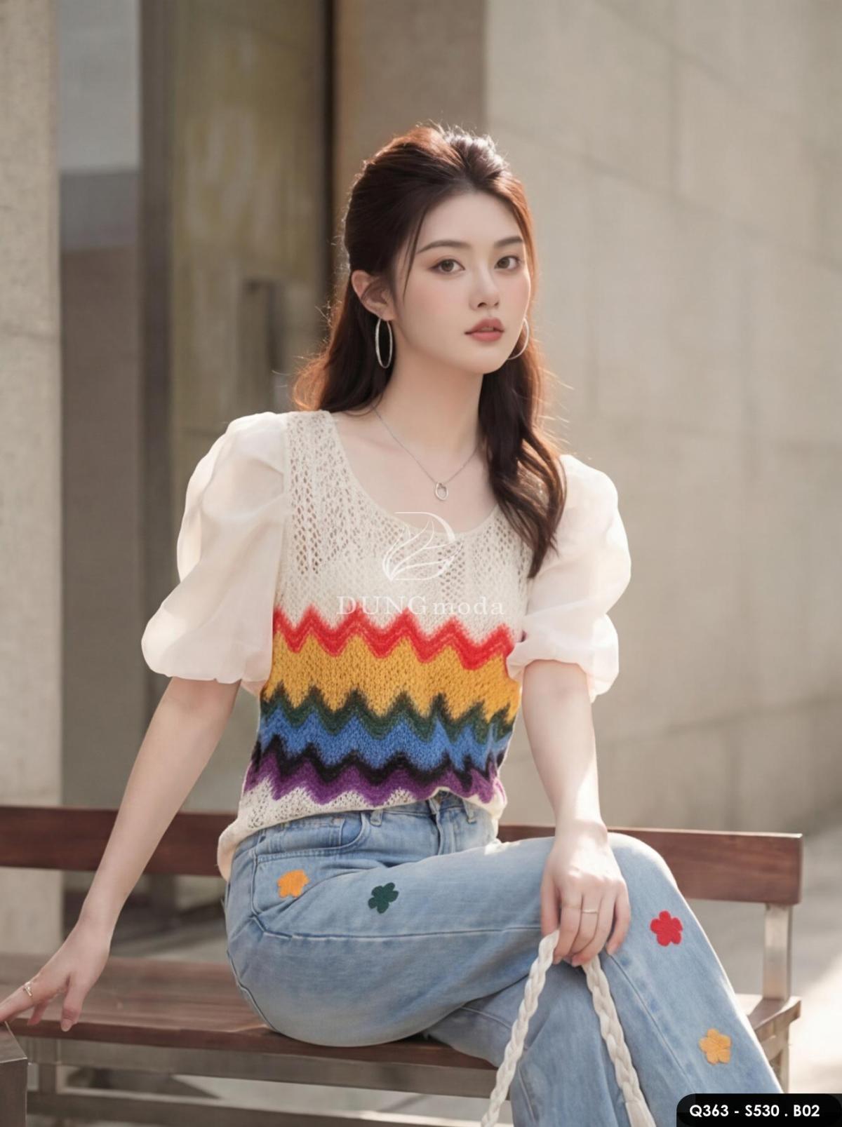 Quần Jean Suông DungModa Q363-3683, ảnh 8