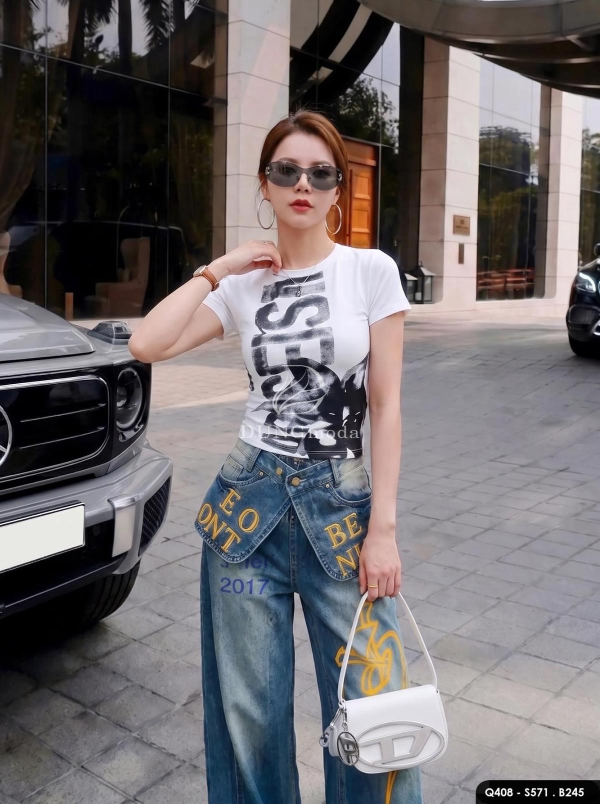 Quần Jean Suông DungModa Q408, ảnh 4