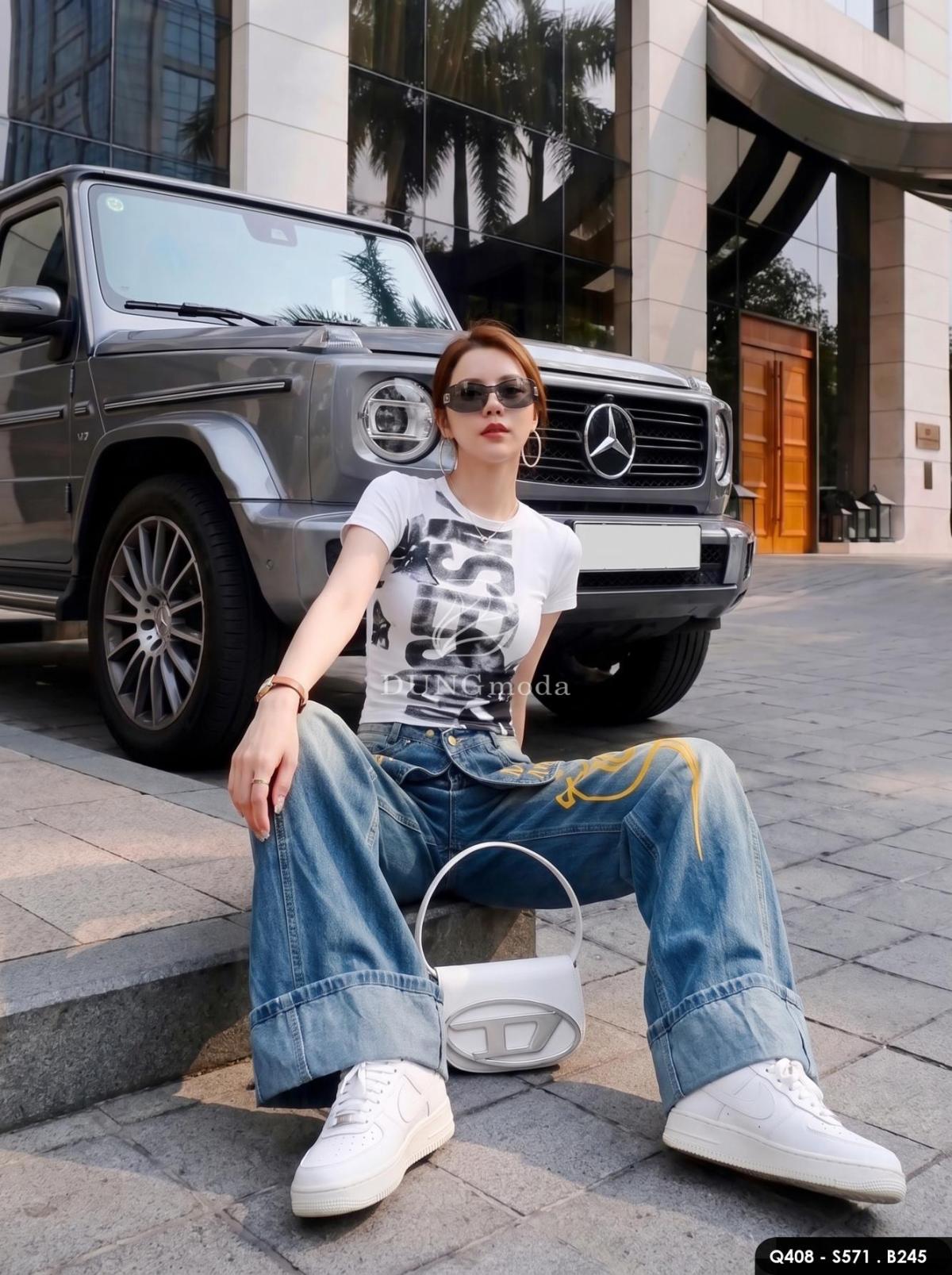Quần Jean Suông DungModa Q408, ảnh 5