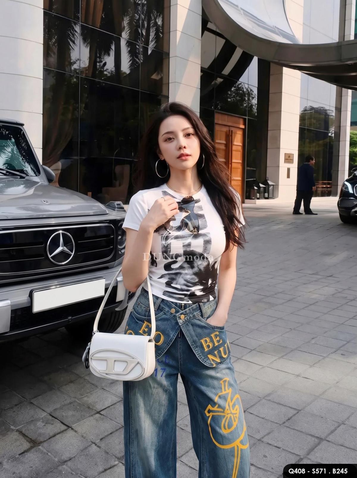 Quần Jean Suông DungModa Q408, ảnh 10