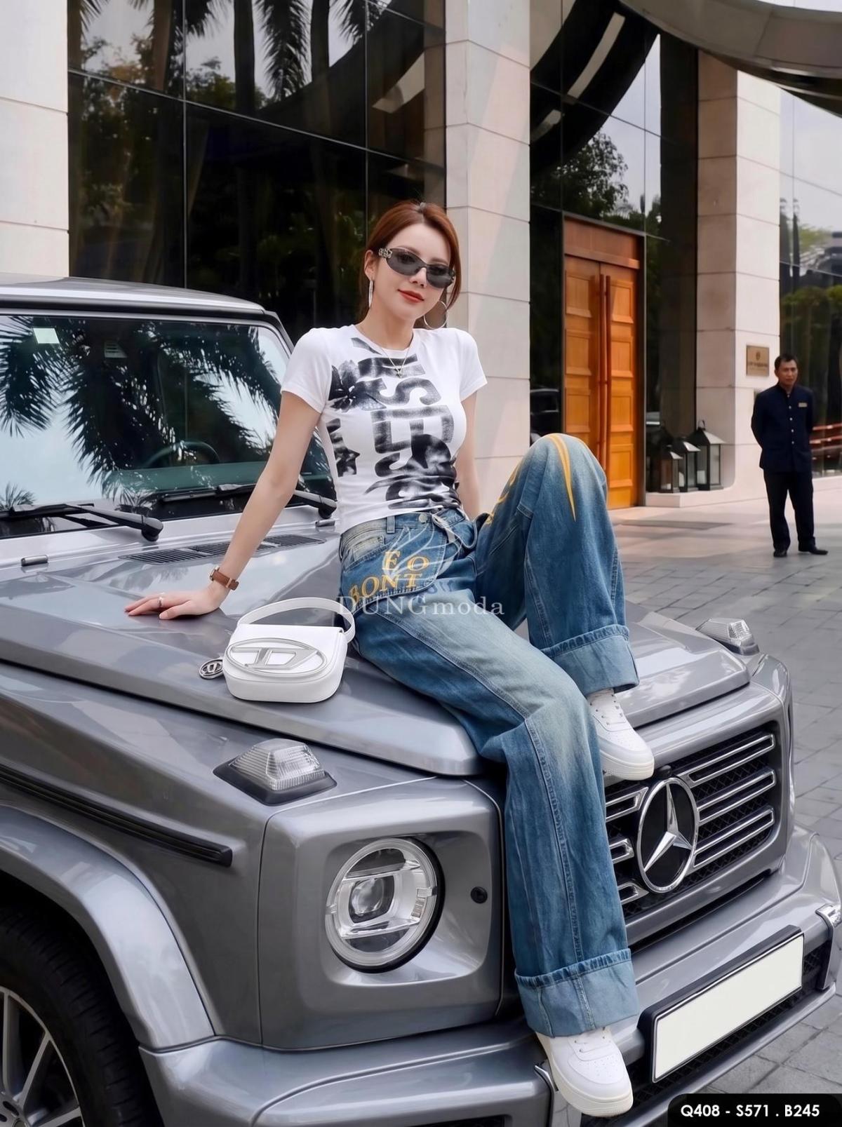 Quần Jean Suông DungModa Q408, ảnh 7