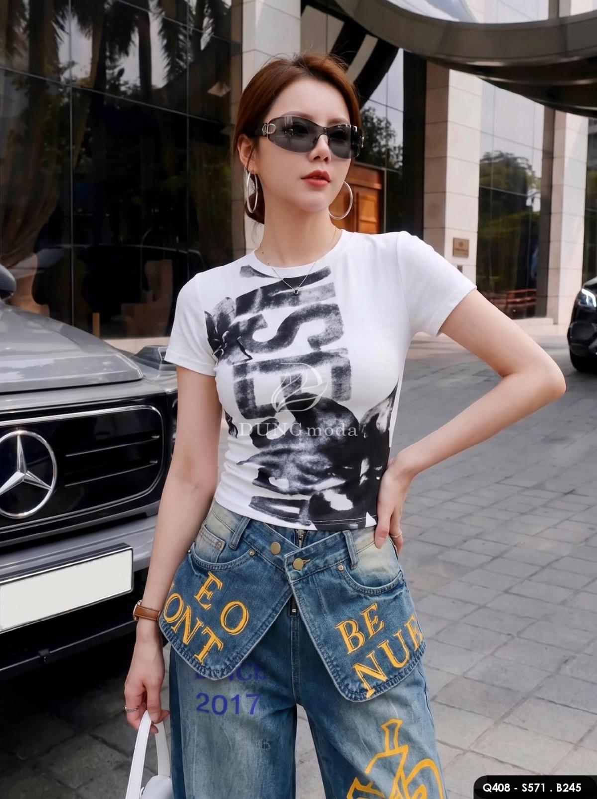 Quần Jean Suông DungModa Q408, ảnh 6