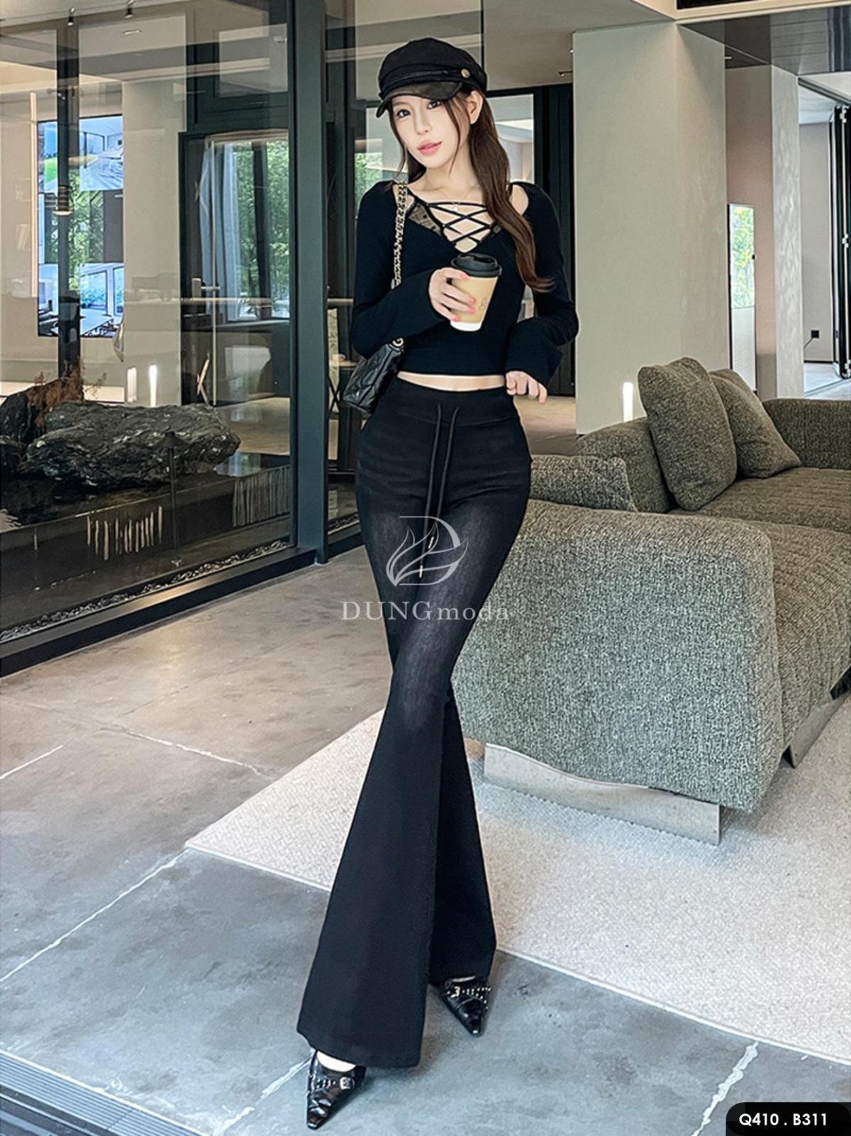 Quần Loe  DungModa Q410, ảnh 11