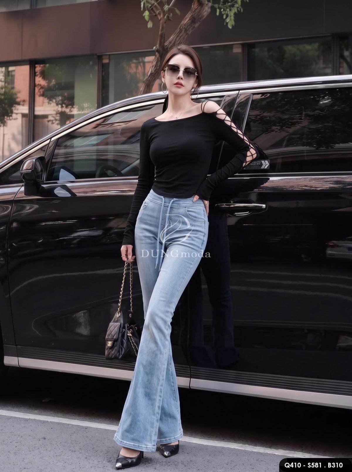 Quần Loe  DungModa Q410, ảnh 6
