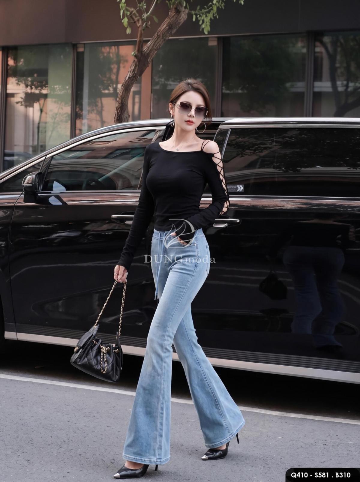 Quần Loe  DungModa Q410, ảnh 3