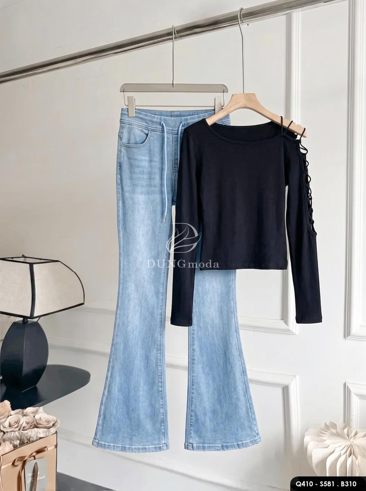 Quần Loe  DungModa Q410, ảnh 4