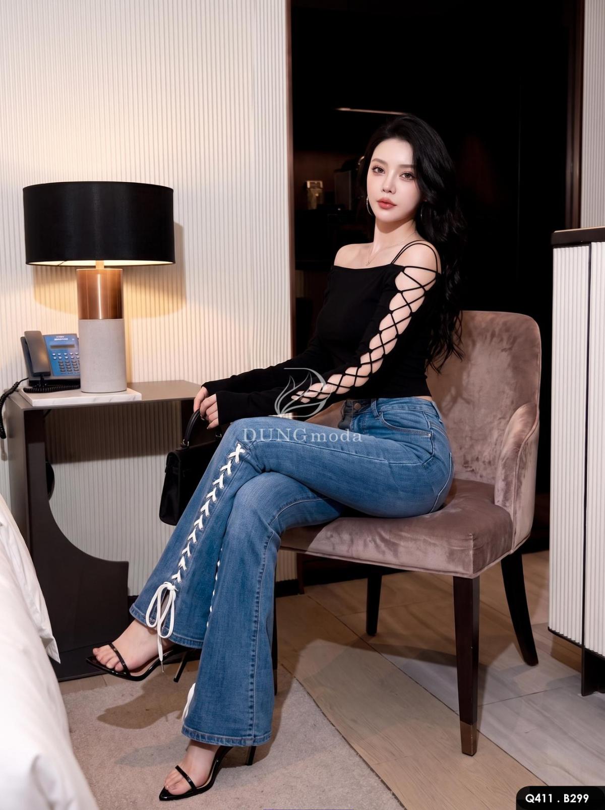 Quần Jean DungModa Q411 9203, ảnh 7