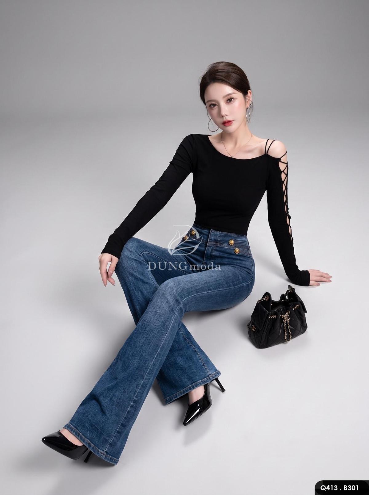 Quần Jean DungModa Q413 9198, ảnh 5