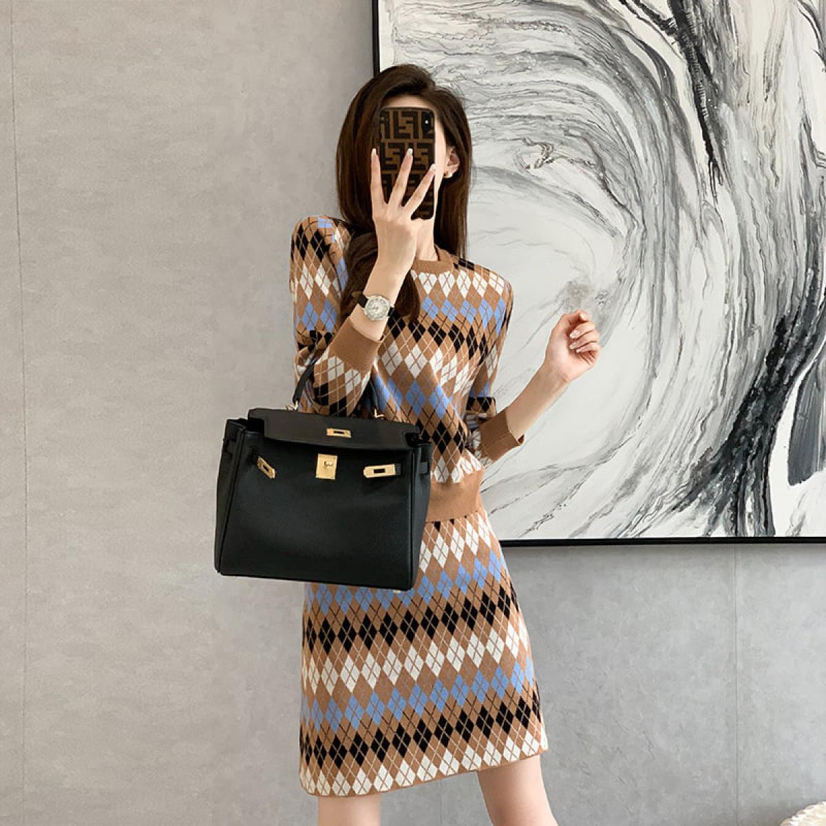 Váy Len Quảng Châu S113
