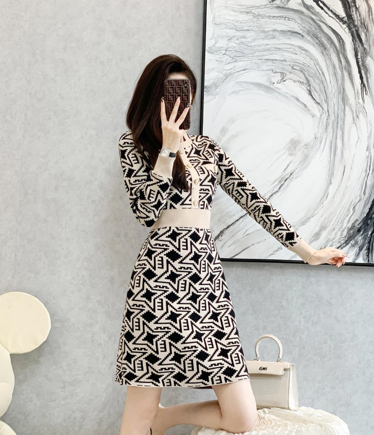 Váy Len Quảng Châu S119