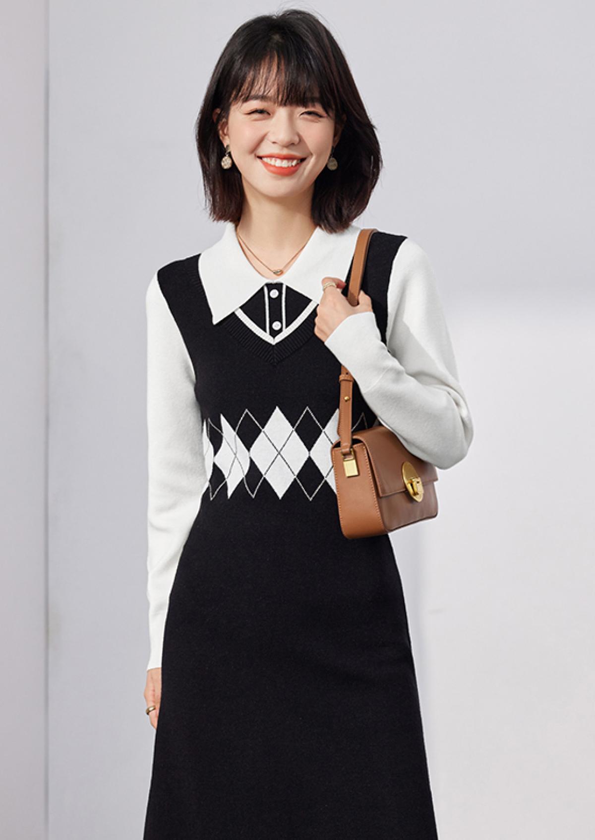 Váy Len Quảng Châu FS S220