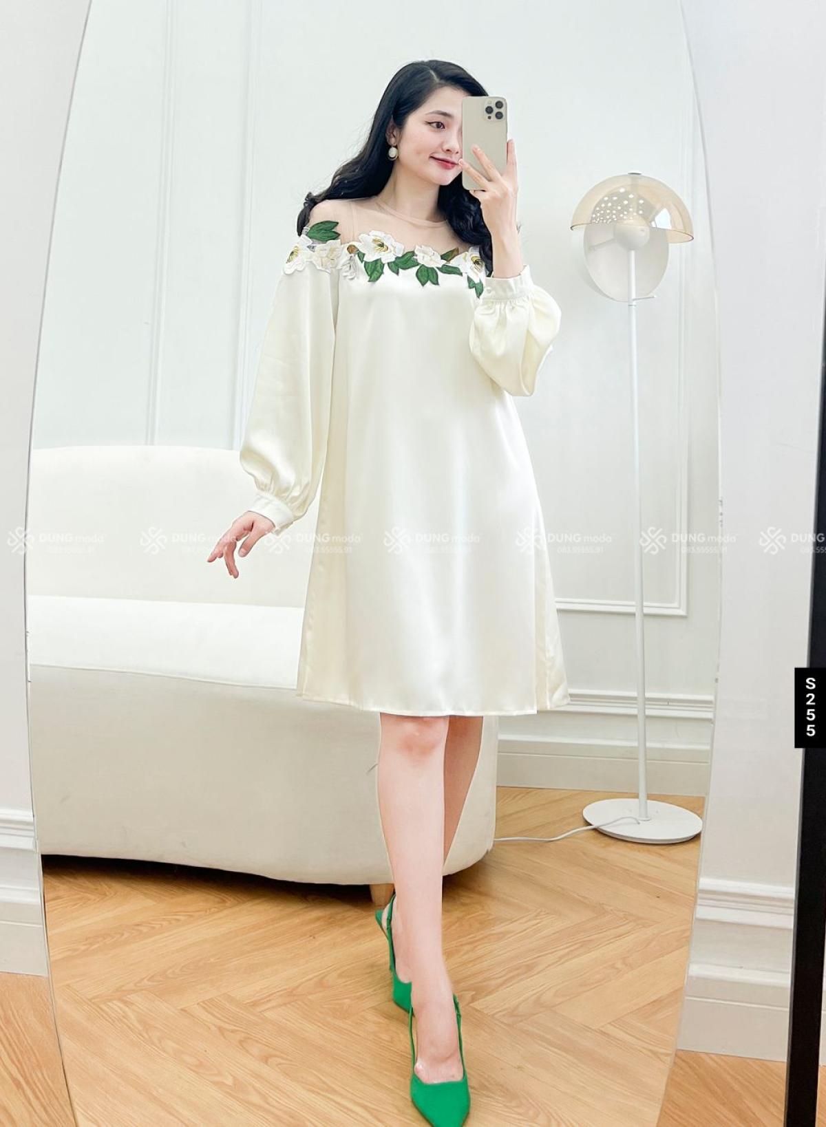 Váy Quảng Châu Cao Cấp S255, ảnh 1