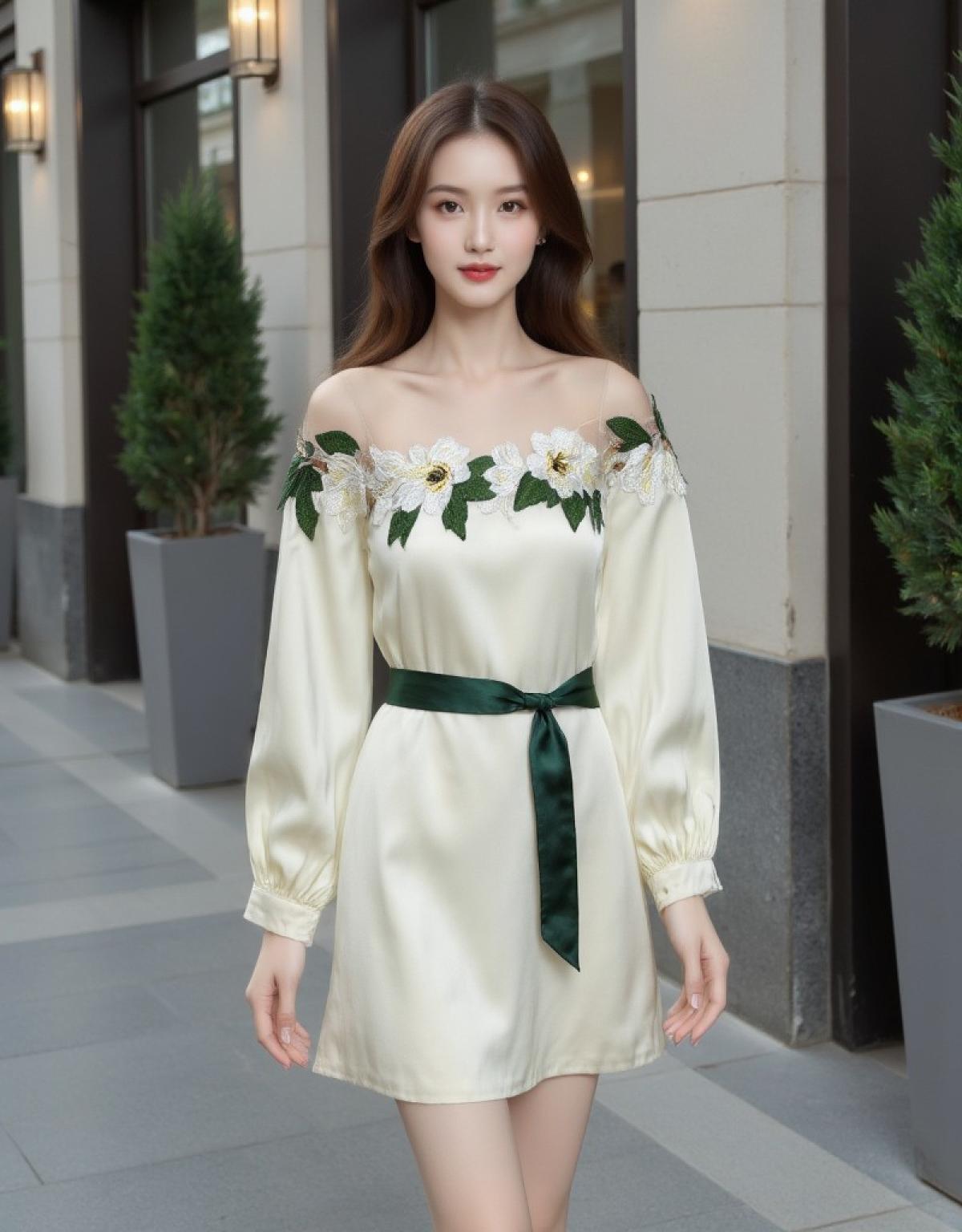 Váy Quảng Châu Cao Cấp S255, ảnh 11