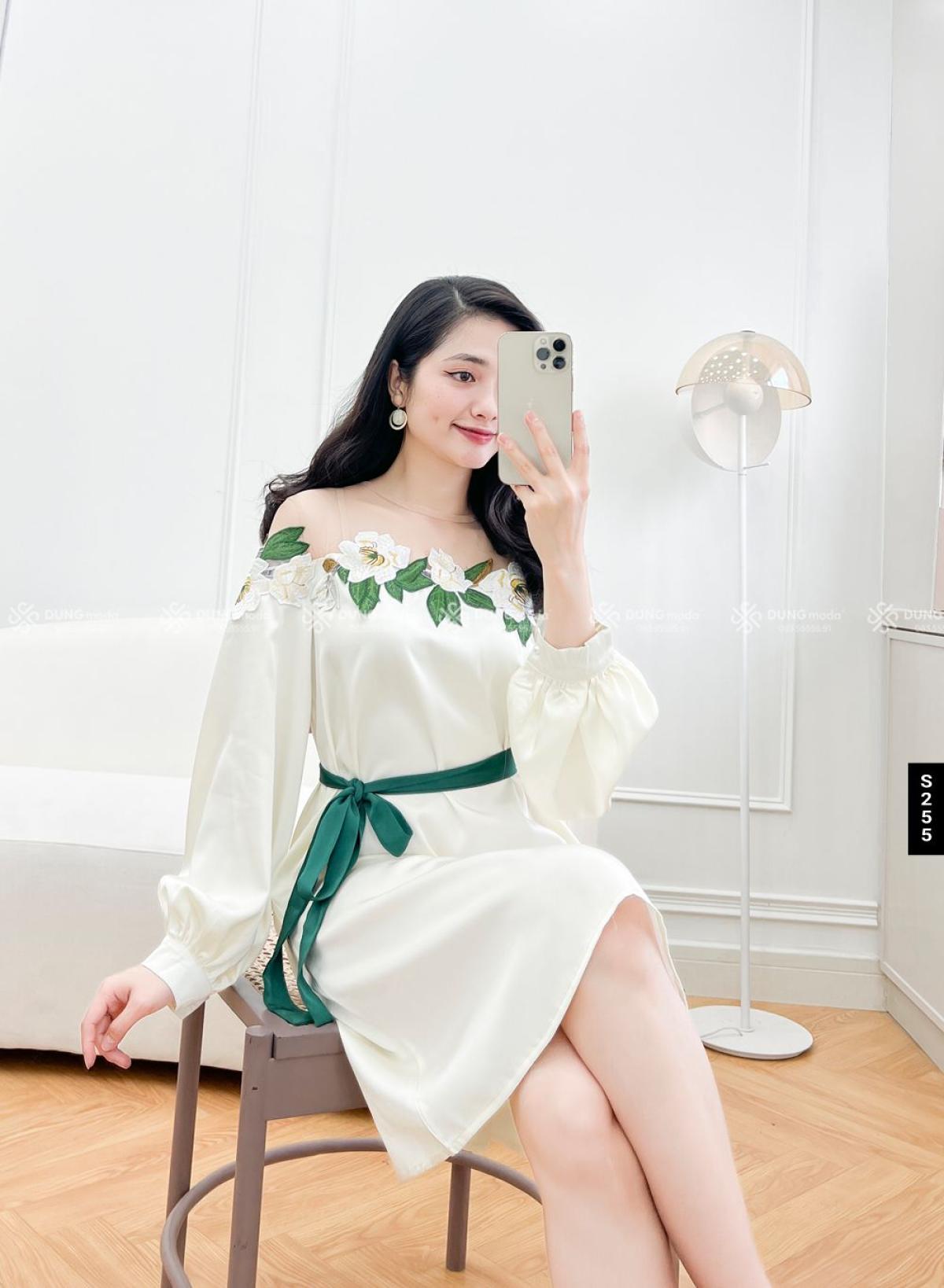 Váy Quảng Châu Cao Cấp S255, ảnh 3