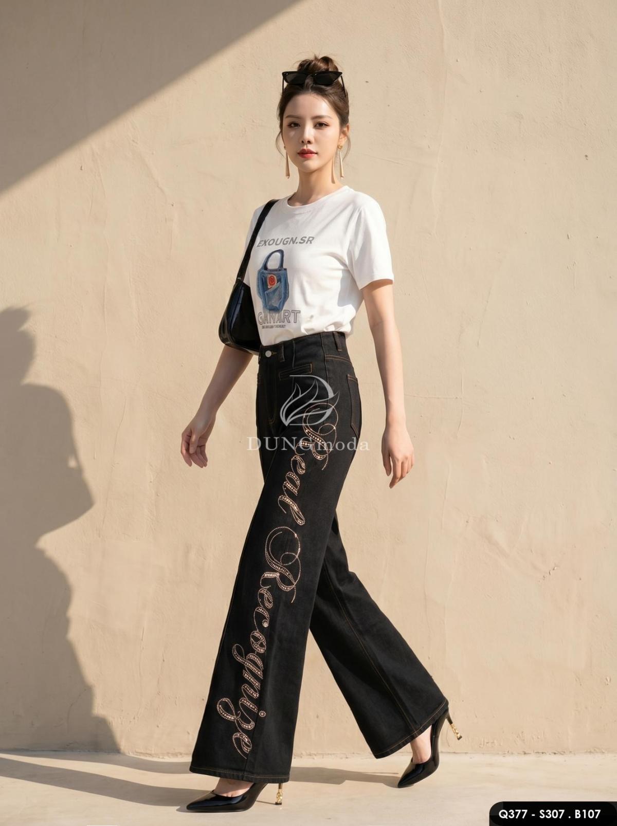 Áo Thun Quảng Châu S307 Trắng 9076, ảnh 12