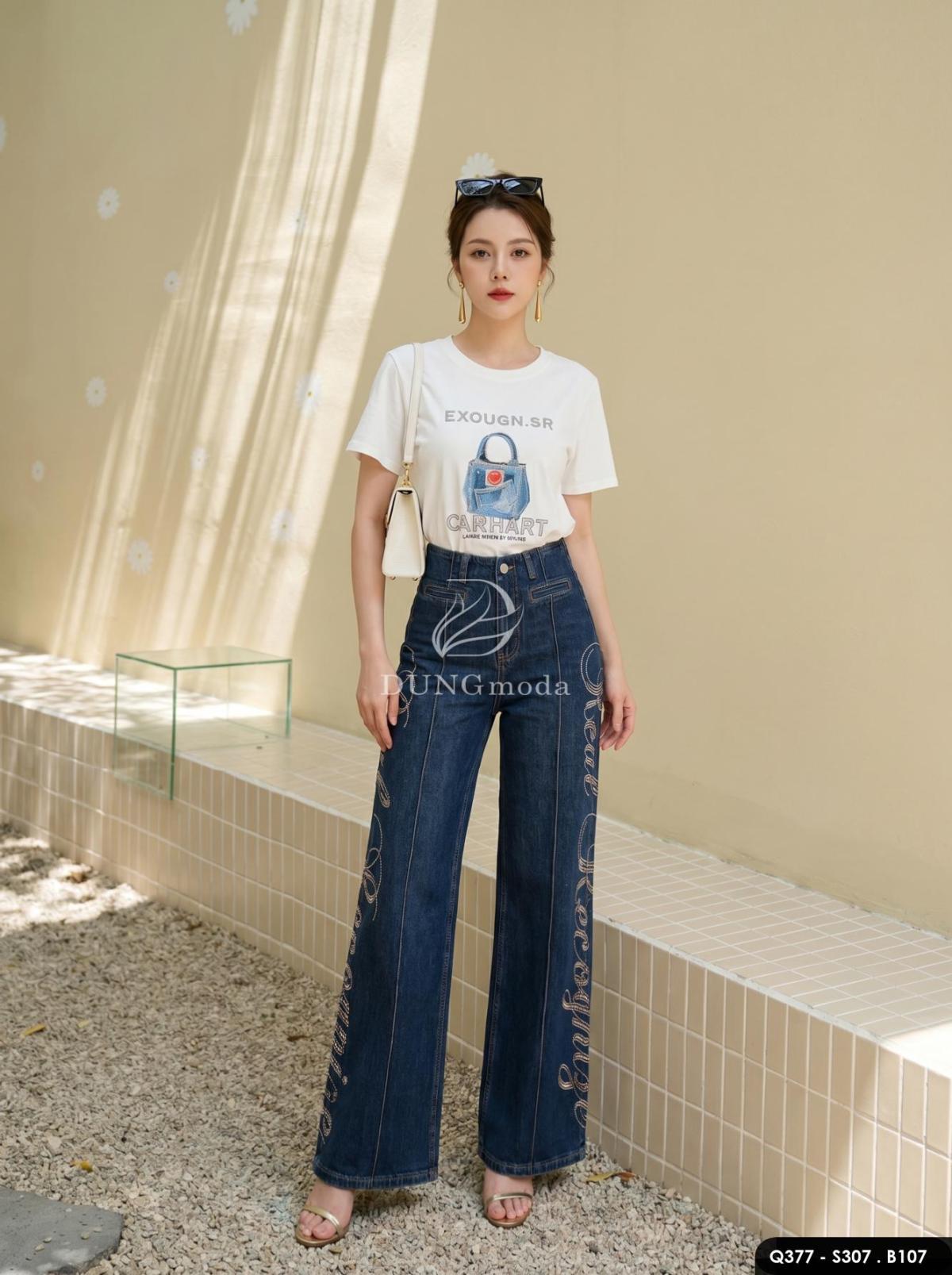 Áo Thun Quảng Châu S307 Trắng 9076, ảnh 7